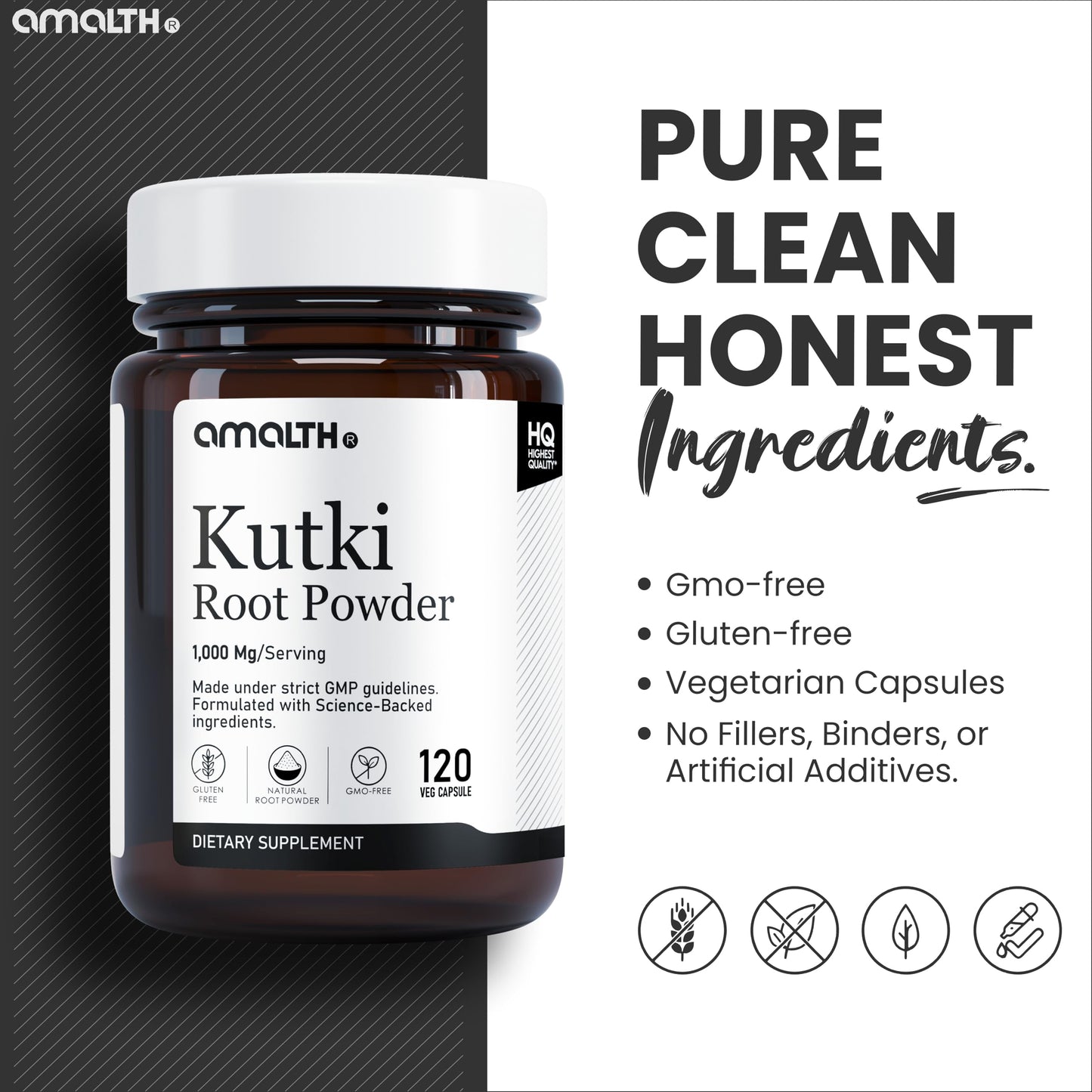 AMALTH Kutki Capsules 1000 mg, 1 Capsule