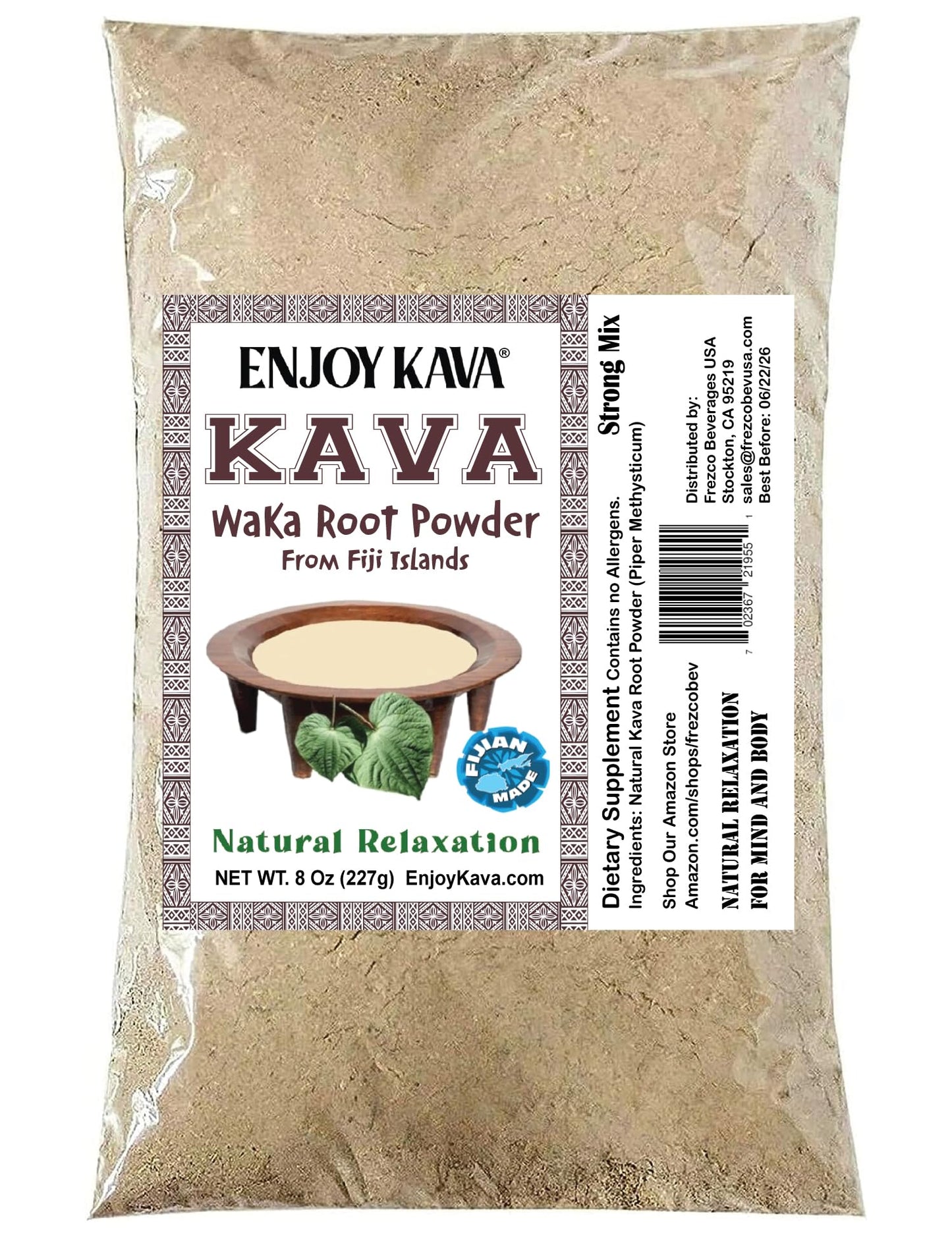 Enjoy Kava Noble Kava Root Powder 0.0353