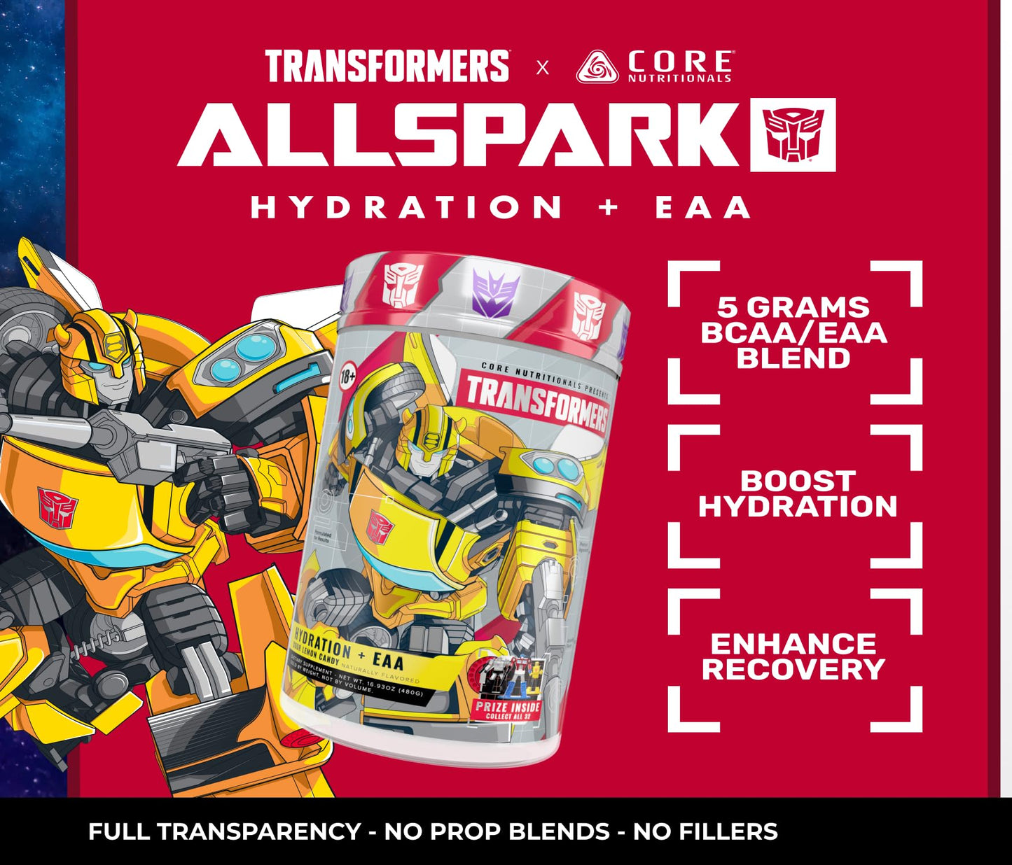 Core Nutritionals Allspark Hydration + EAA Powder 16 Servings