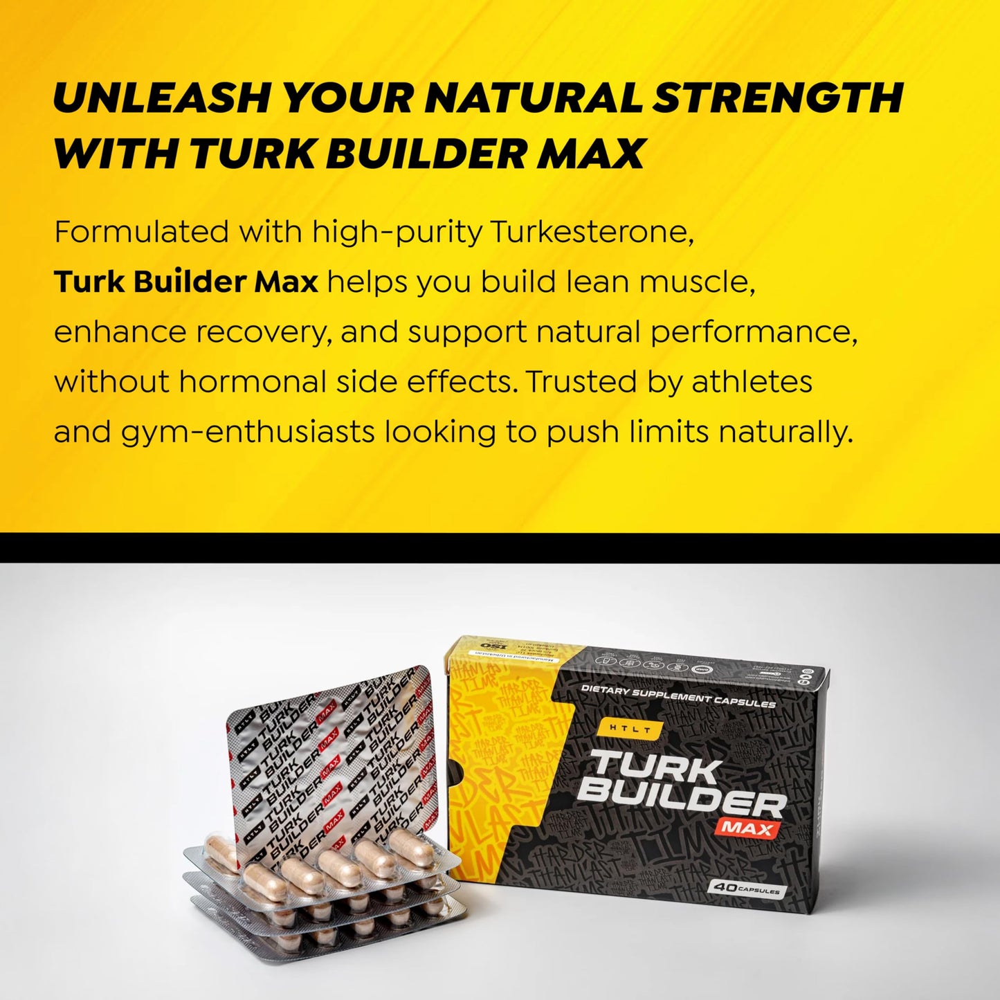 HTLT Supps Turk Builder MAX Turkesterone Powder 1.5 oz