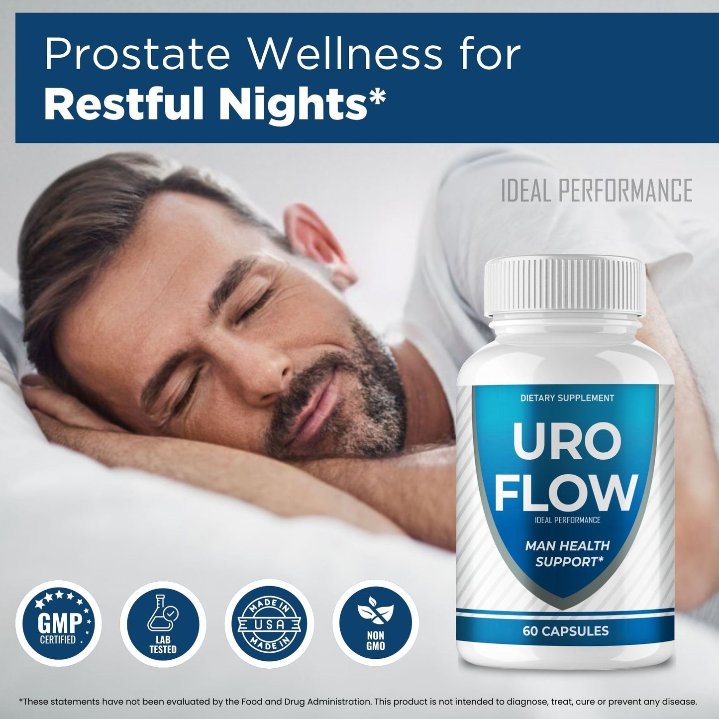 Ideal Performance Uroflow for Men Capsules, 60 Count