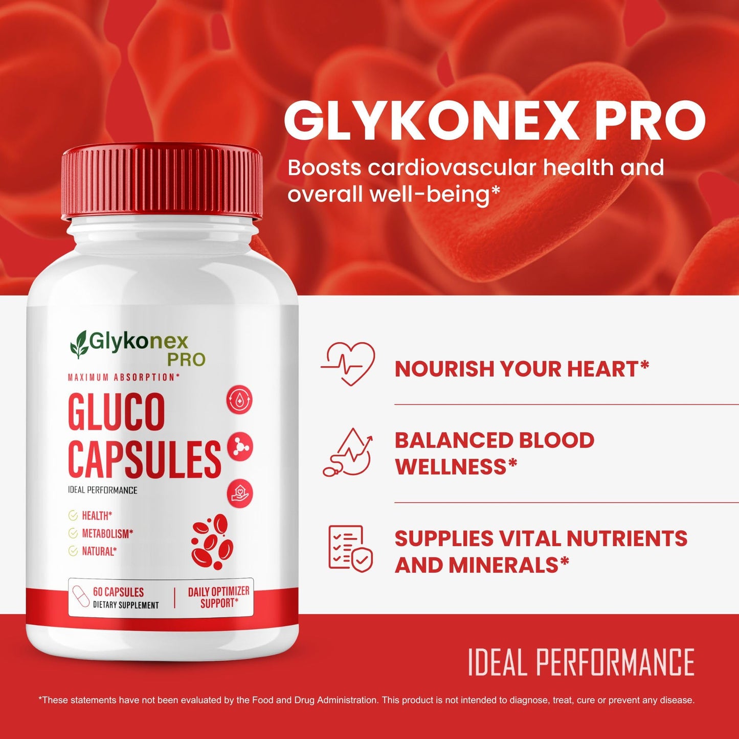 IDEAL PERFORMANCE Glykonex Capsule 300