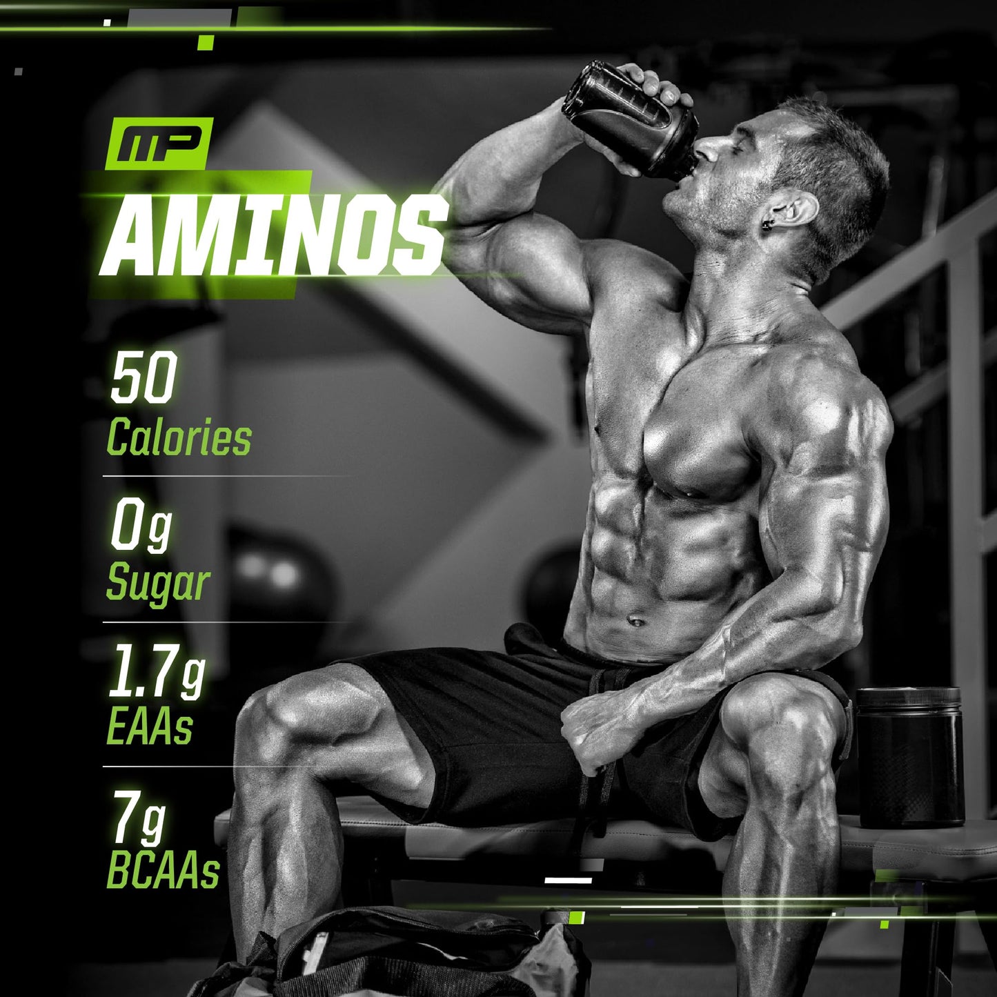 Muscle Pharm Select Aminos EAA + BCAAs Powder 64 Servings