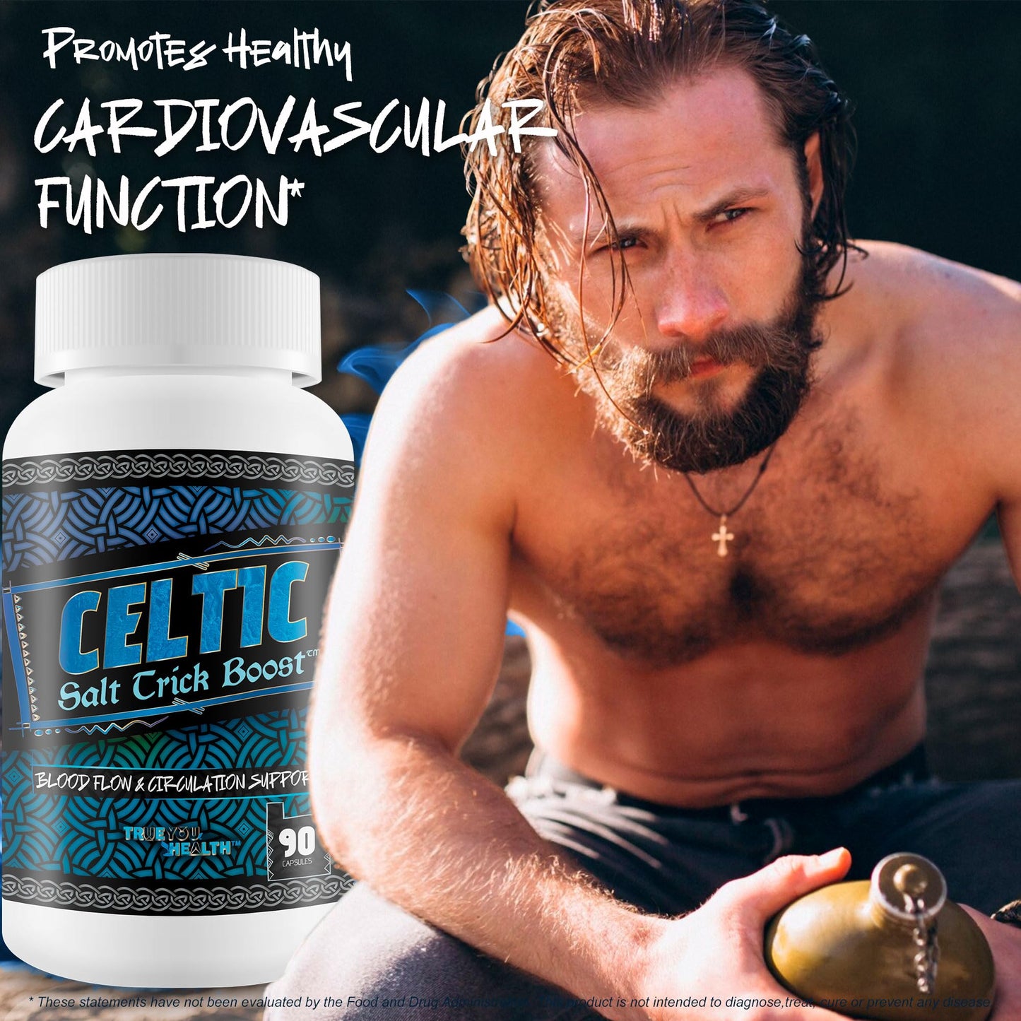 True You Health Celtic Salt Trick Boost for Blood Flow Capsules, 90 Count