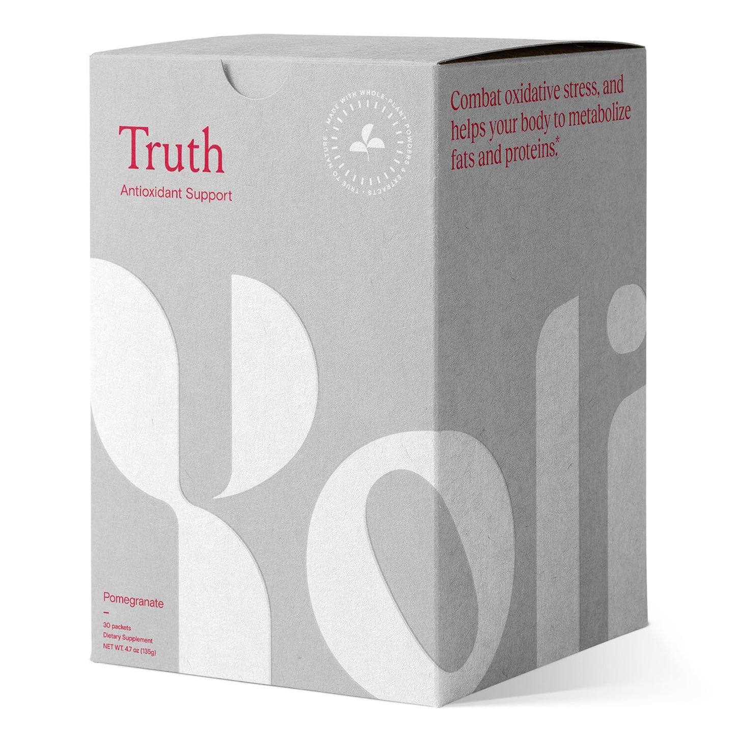 Yoli Truth Antioxidant and Immune Support, Pomegranate Powder, 4.7 Ounce, 30 Packets