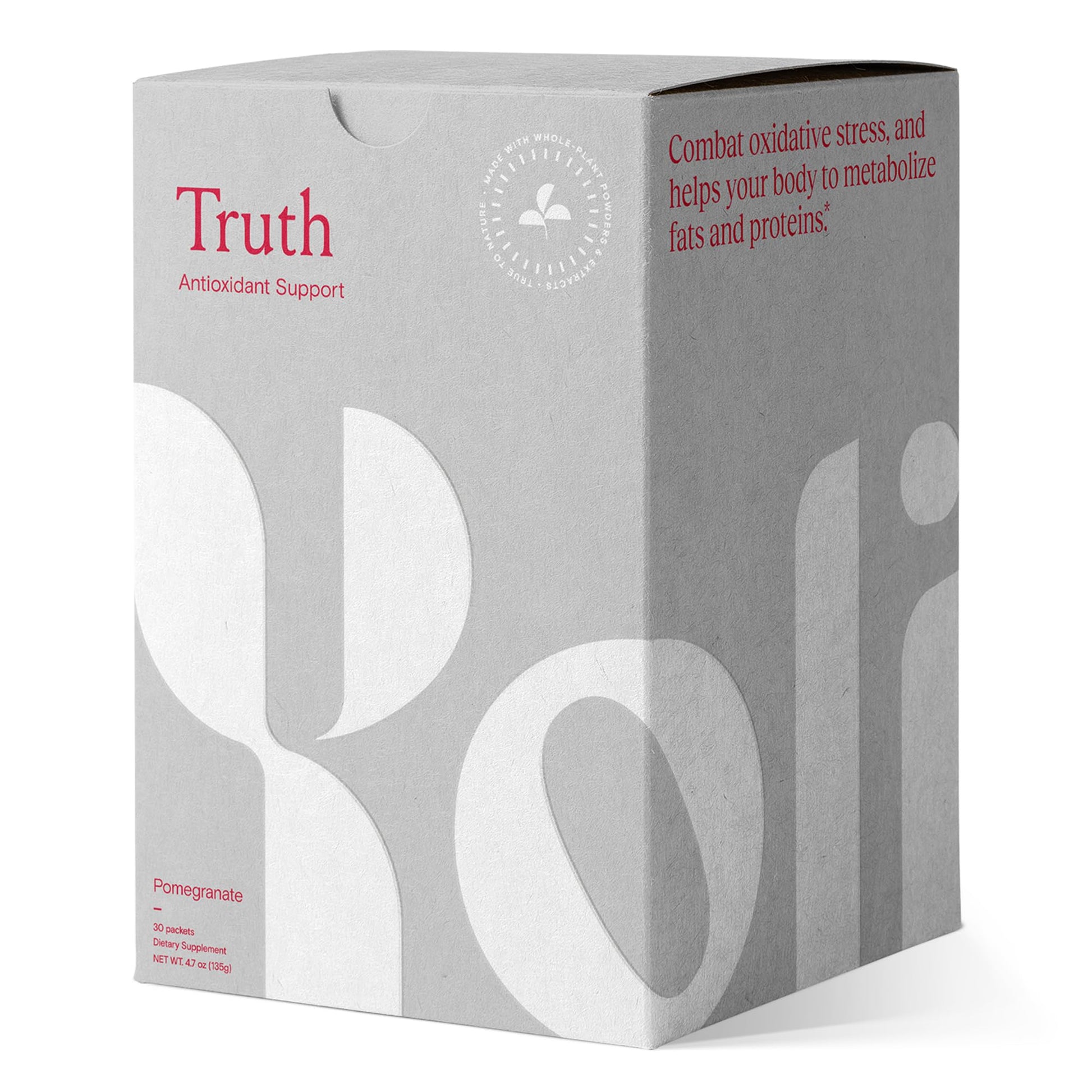 Yoli Truth Antioxidant and Immune Support, Pomegranate Powder, 4.7 Ounce, 30 Packets