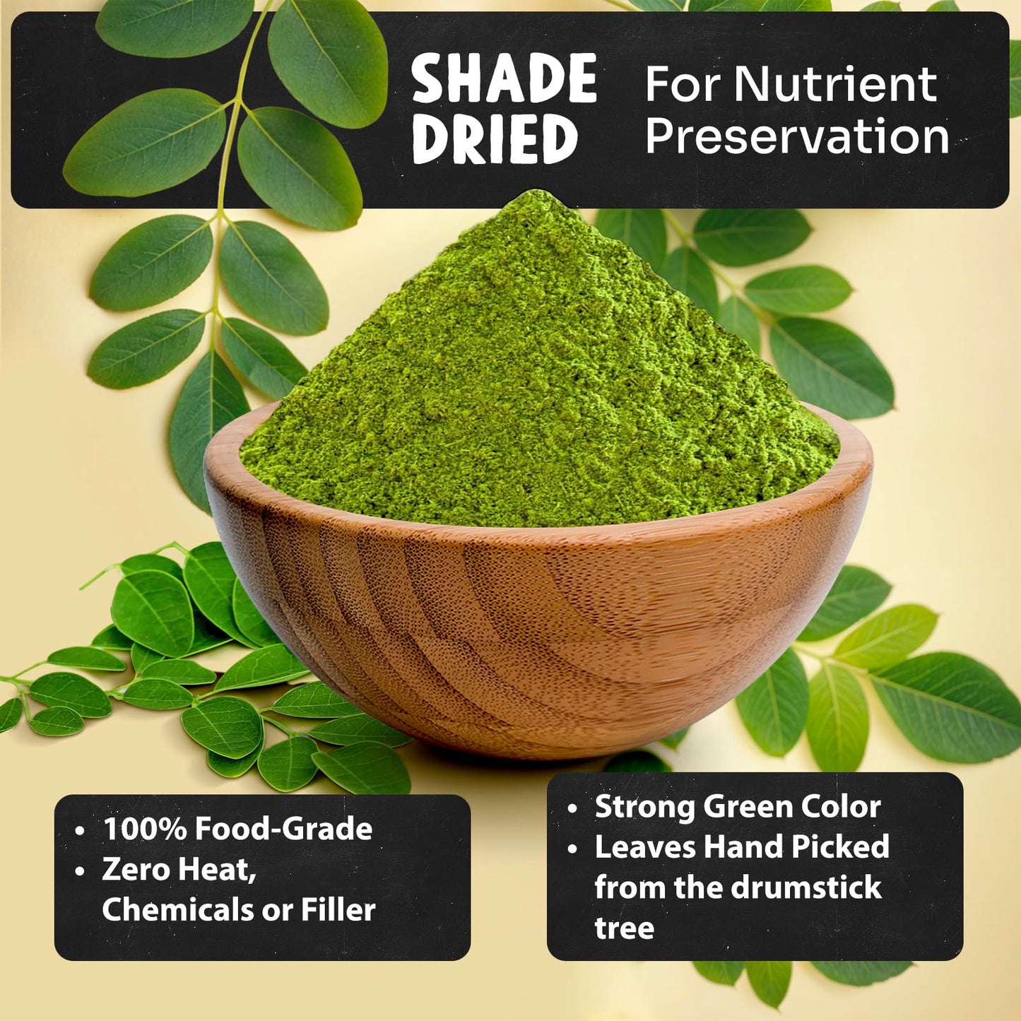 Maju Superfoods Organic Moringa Powder 16 oz