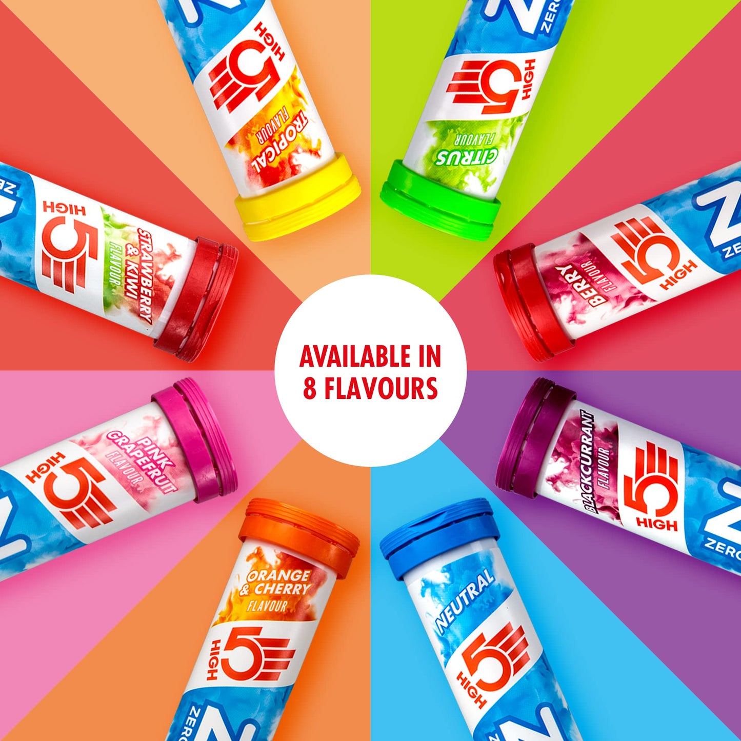 HIGH5 Zero Active Hydration Drink Tabs, 20 Tablets