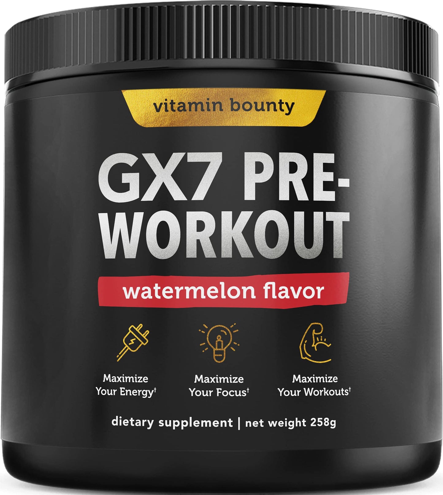 Vitamin Bounty GX7 Pre Workout Powder 9.1 oz