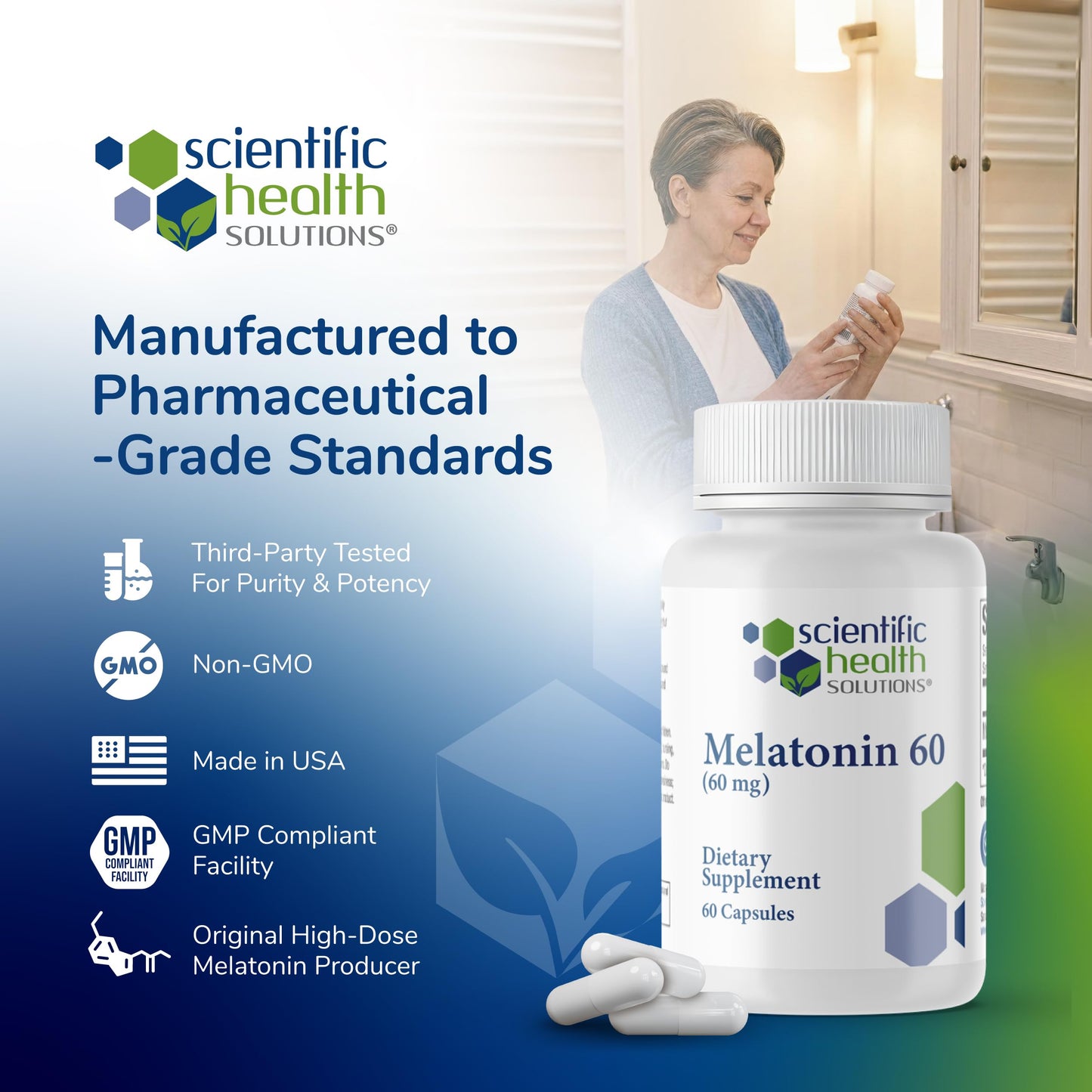 Scientific Health Solutions Melatonin Bundle Capsule, 90 Capsules