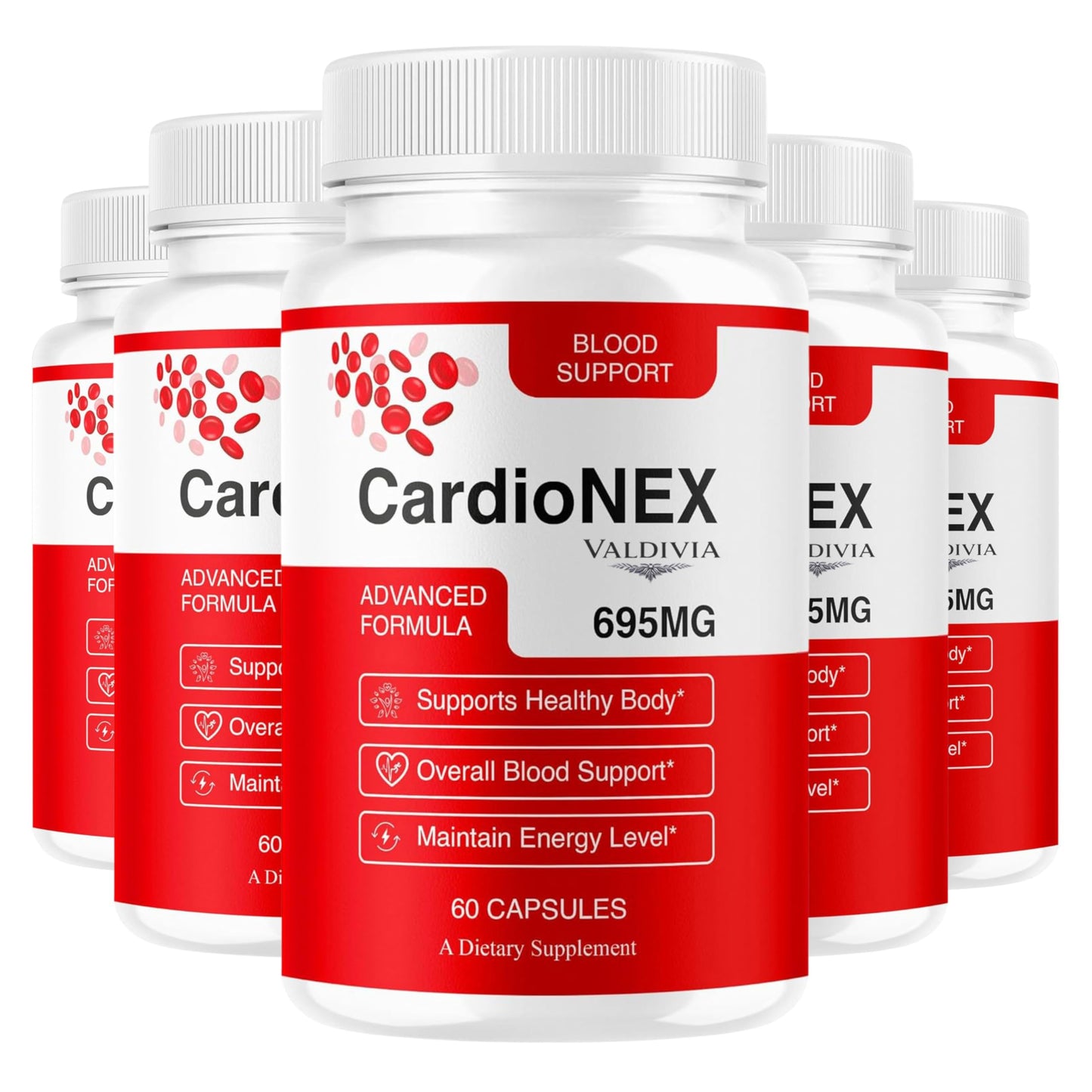 Valdivia CardioNEX Premium Support Advanced Formula Capsules, 300 Capsules
