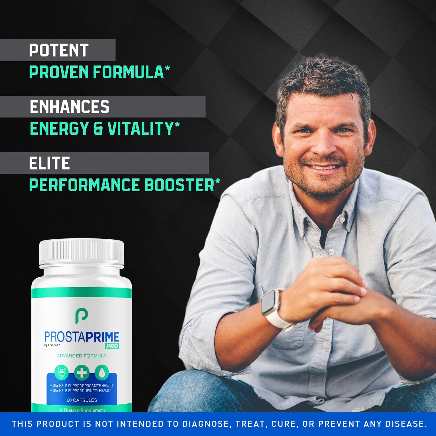 LIVORKA ProstaPrime Pro Capsules, 300 Capsules