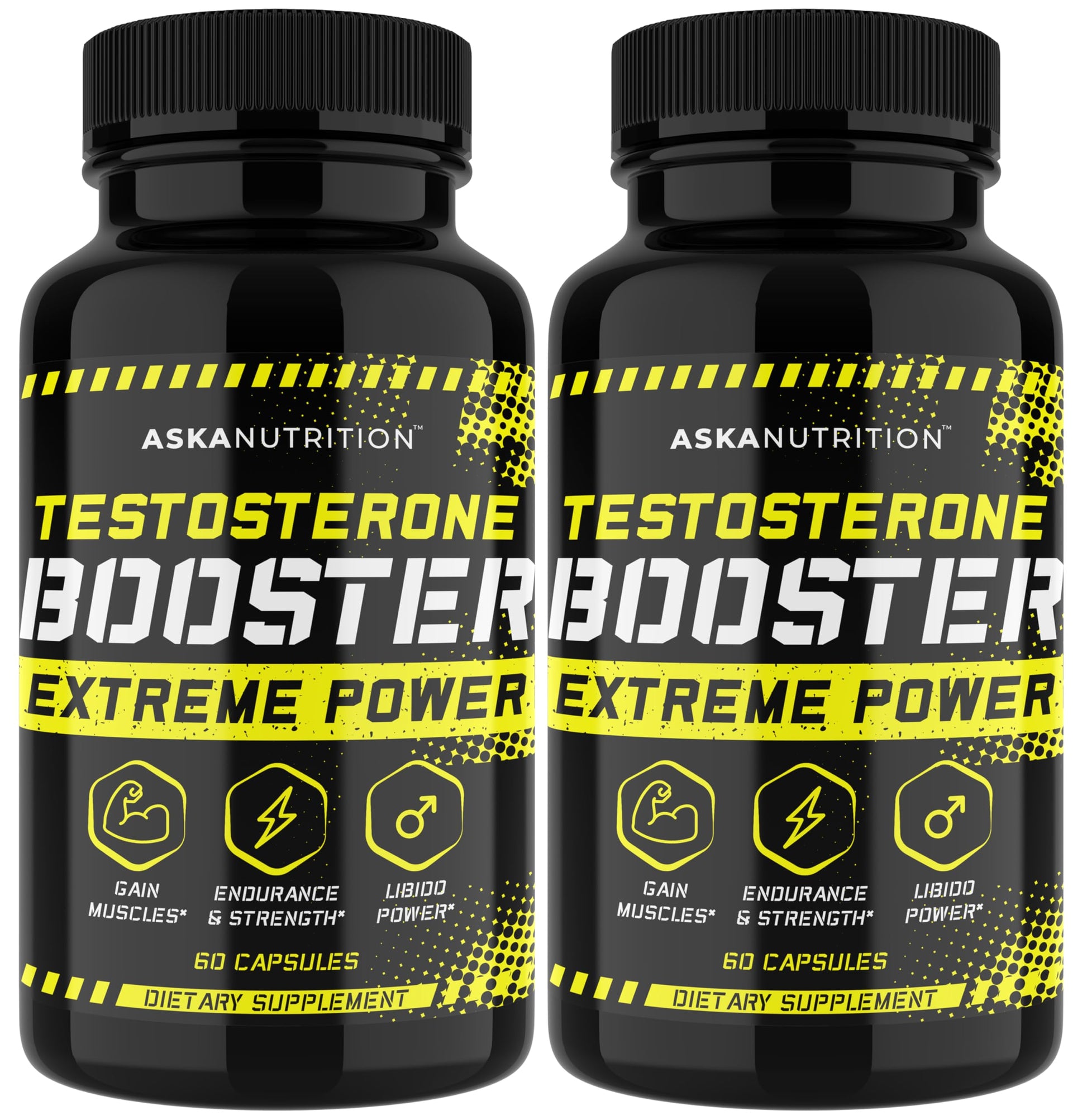 ASKA Nutrition Testosterone Booster Capsule 120 Count