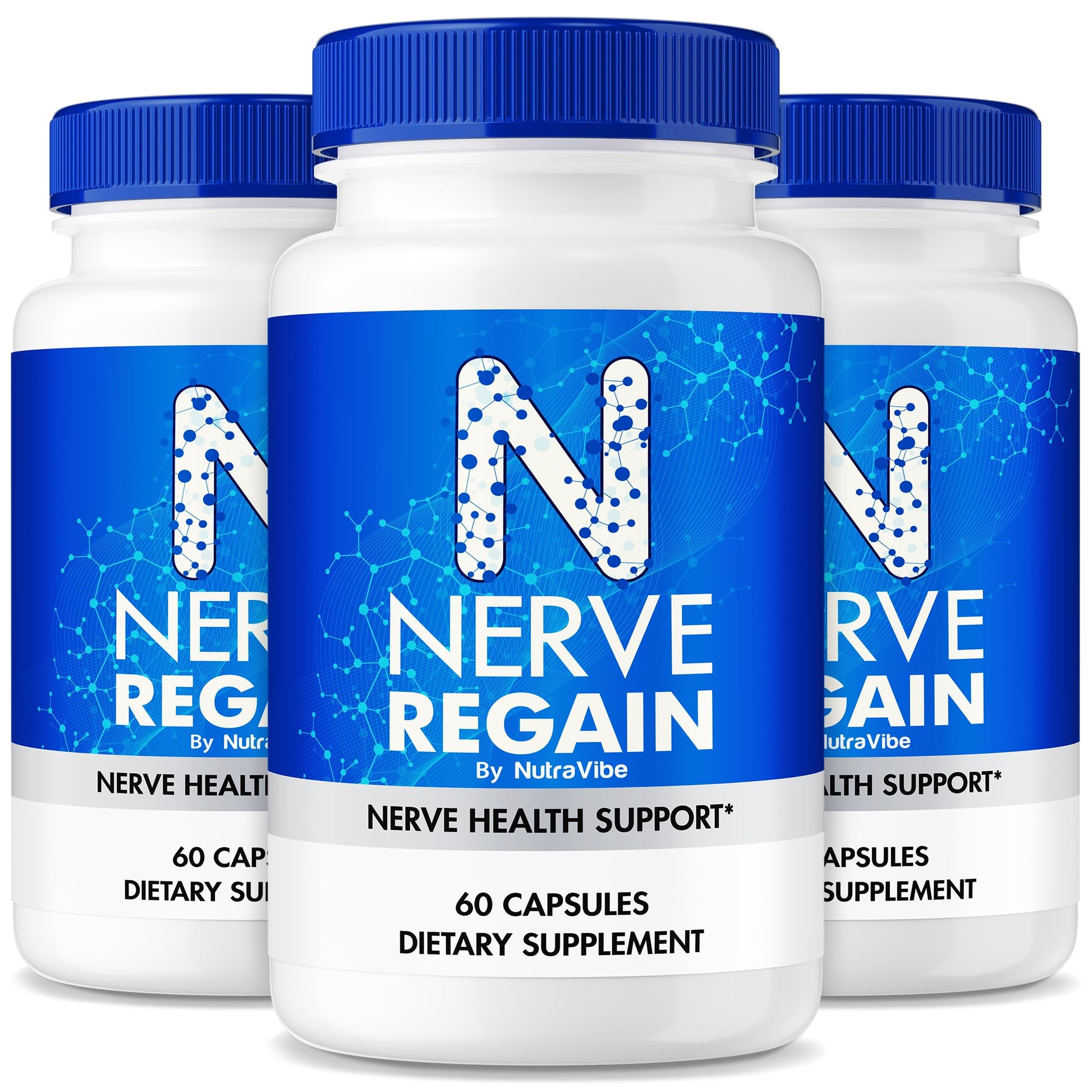 NutraVibe Nerve Regain Capsules 180 Capsules