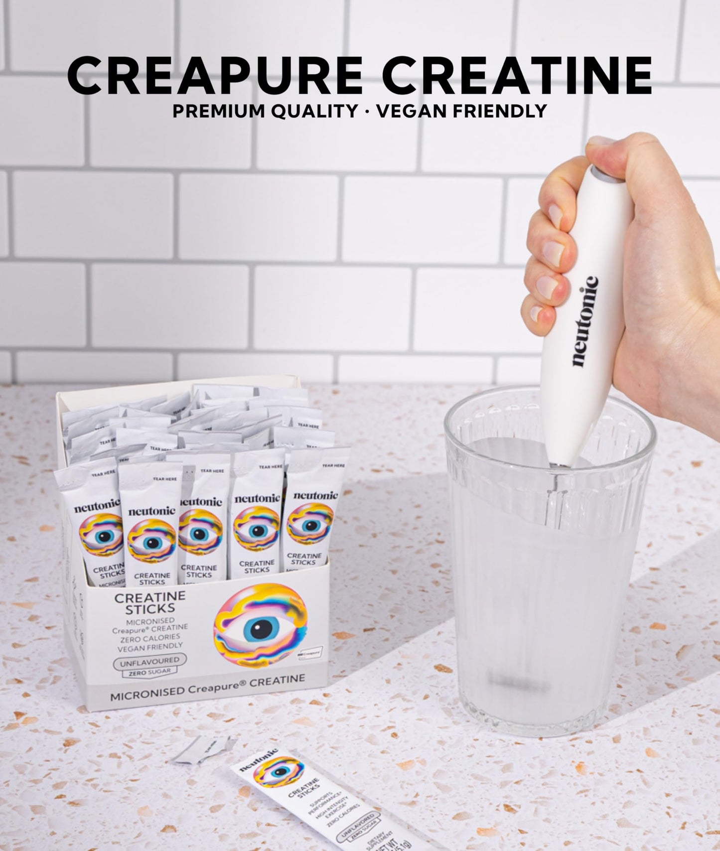 Neutonic Creatine Monohydrate Powder, 5.4 Ounce