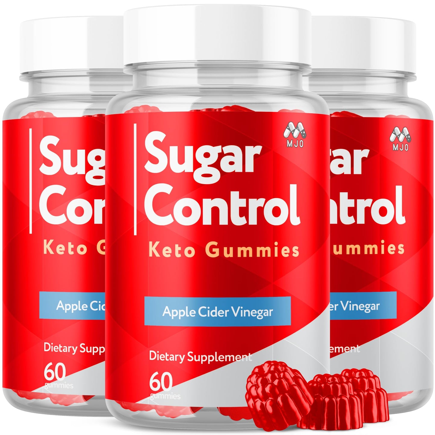 MJO SugarControl Keto Gummies 180 Gummies