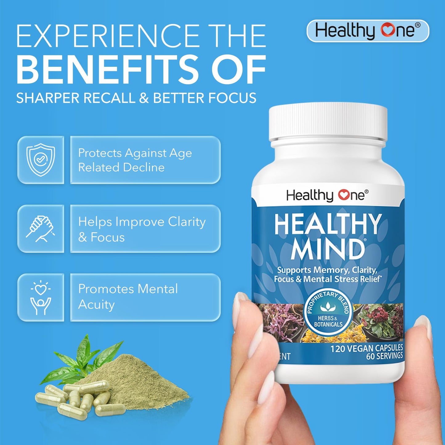 Healthy One Healthy Mind Capsule 60 Count