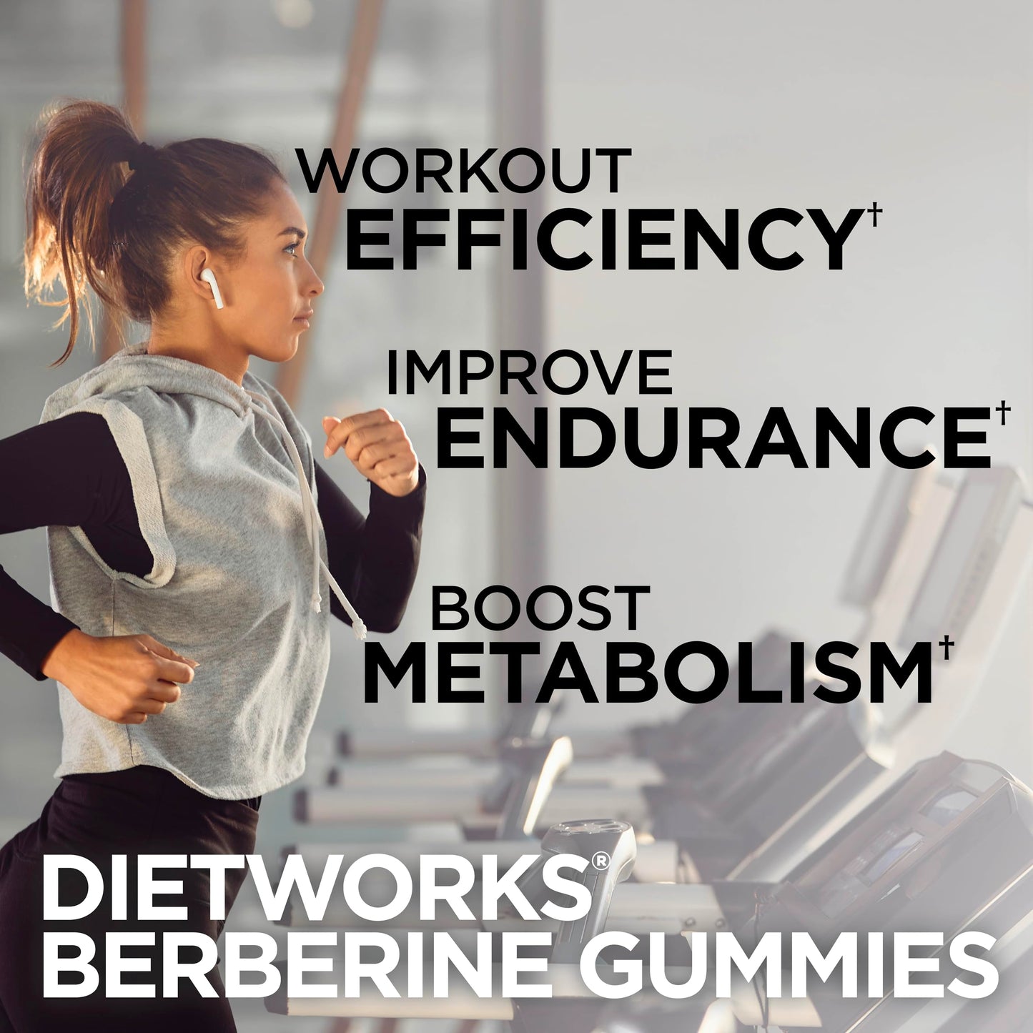 DietWorks BerberLean Gummies with Ceylon Cinnamon, Berberine Gummies, Gummies, 60 Count