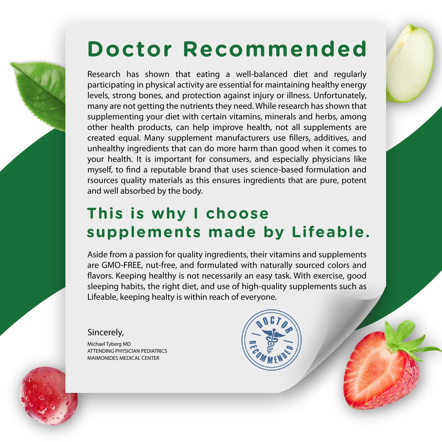 Lifeable Probiotics Gummies 2 Billion CFU, 90 Gummies