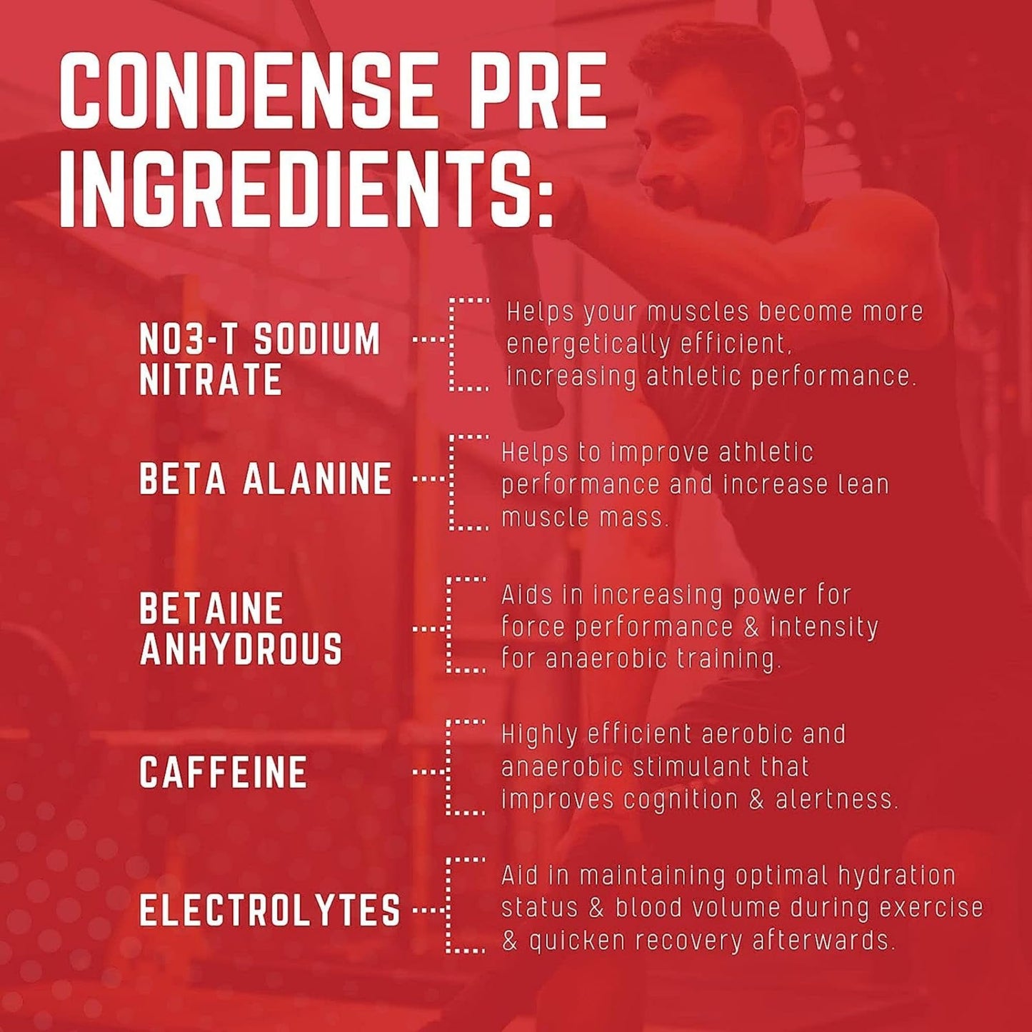 Purus Labs Condense Endurance & Pump Enhancing Pre Workout Powder, 40 Servings