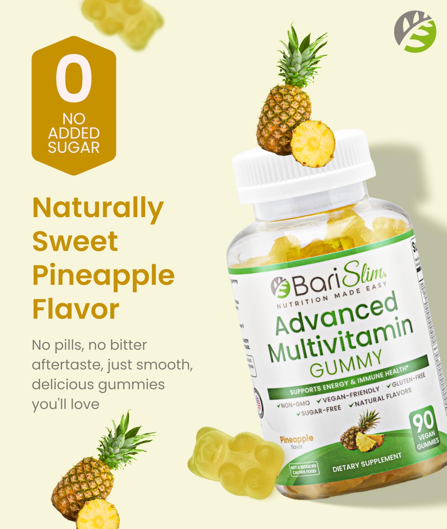BariSlim Advanced Bariatric Multivitamin Gummies 90 Count