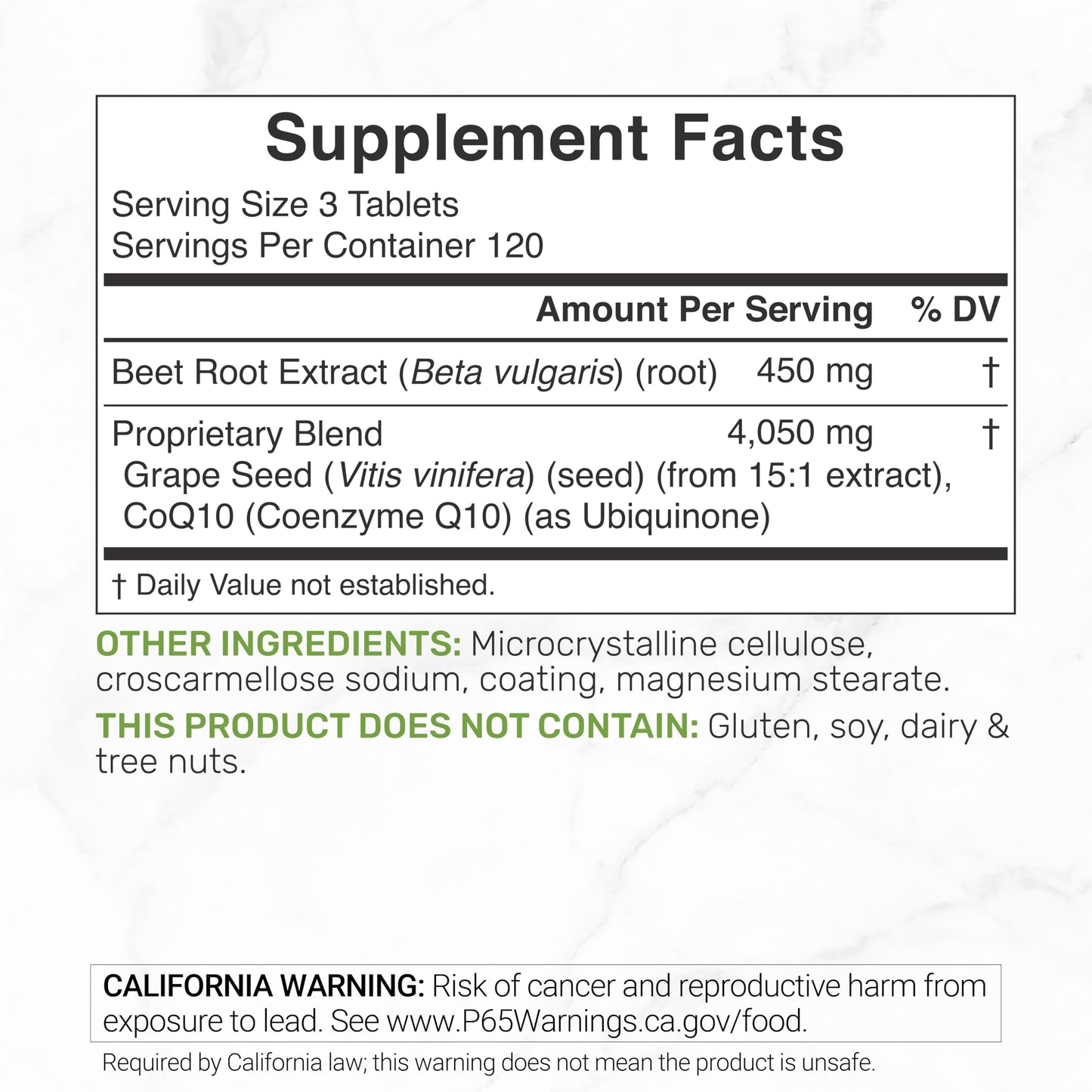 DEAL SUPPLEMENT Beet Root 360 Tablets