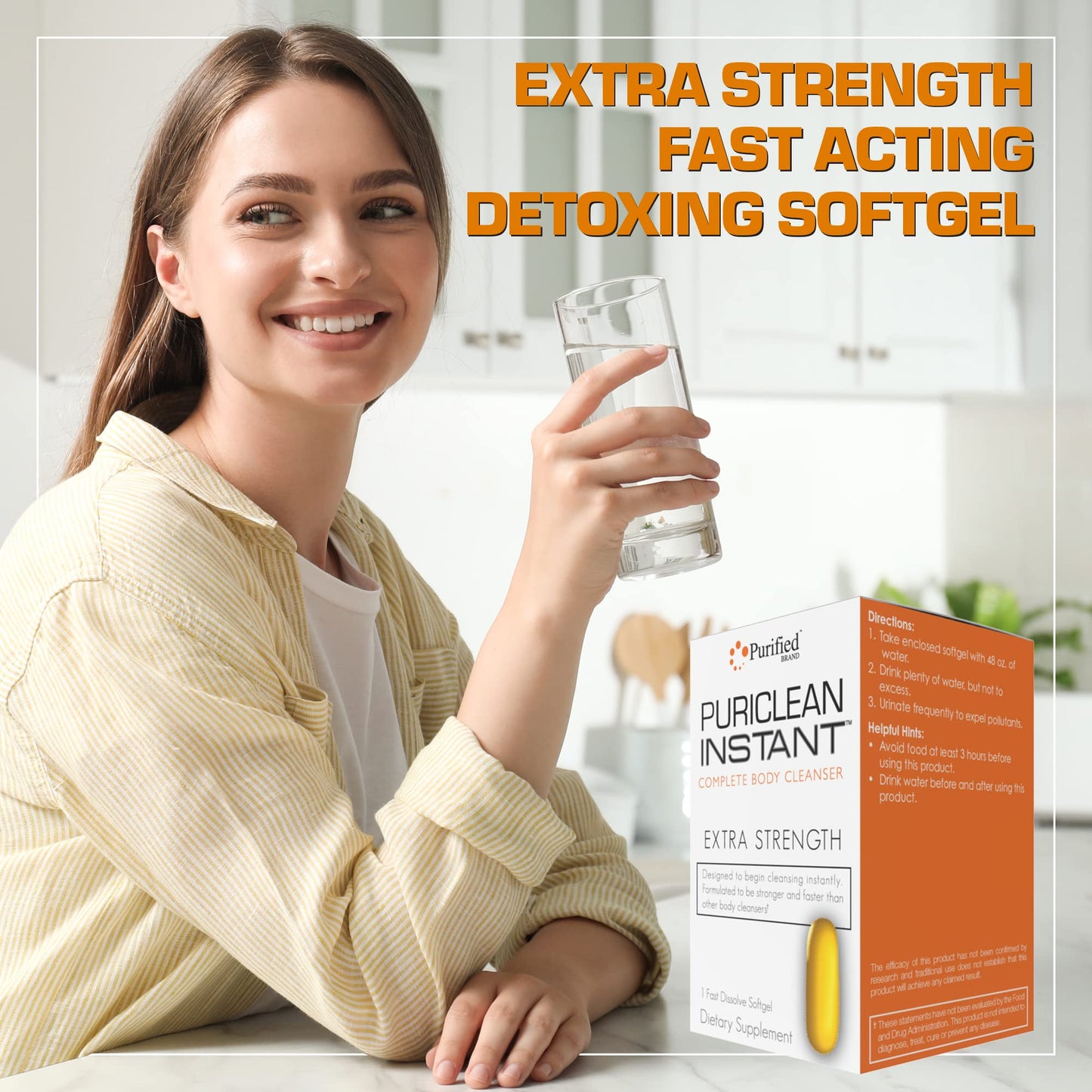 Wellgenix Puriclean Instant Complete Body Cleanser Softgel, 2 Pack