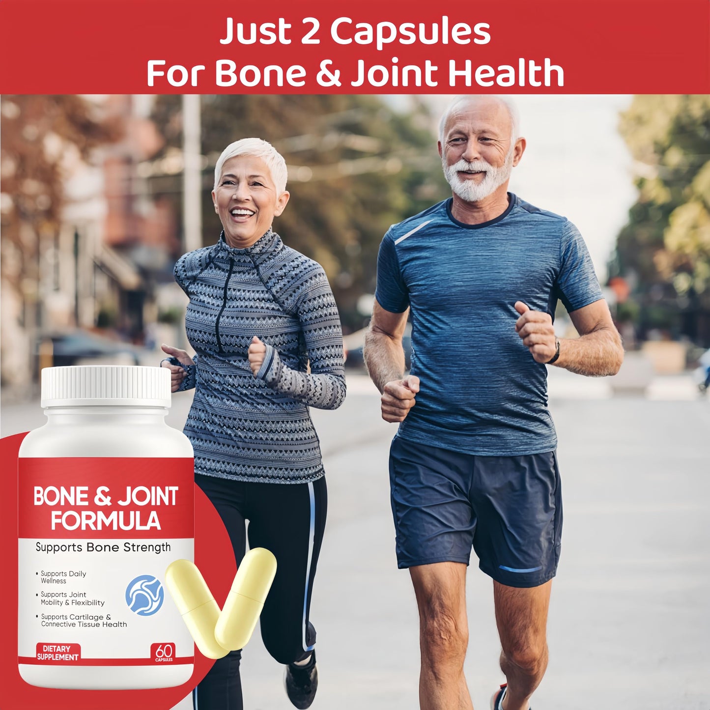 VOSETOKELA Osteo Bone & Joint Formula Capsule 60 Capsules