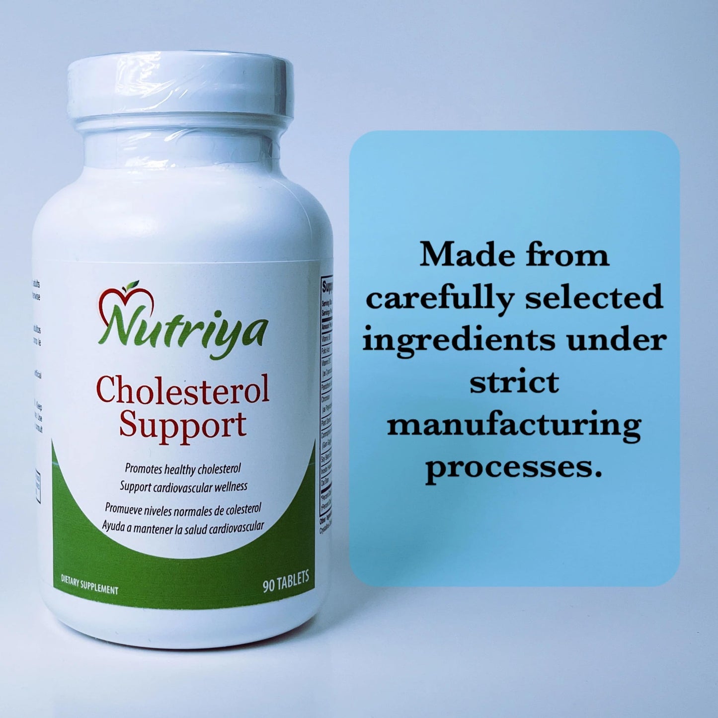 Nutriya Cholesterol Support Tablets 90 Count