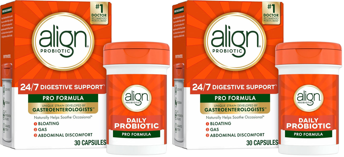 Align Probiotic Pro Formula Probiotics for Women and Men Digestive Health Capsules 60 Capsules