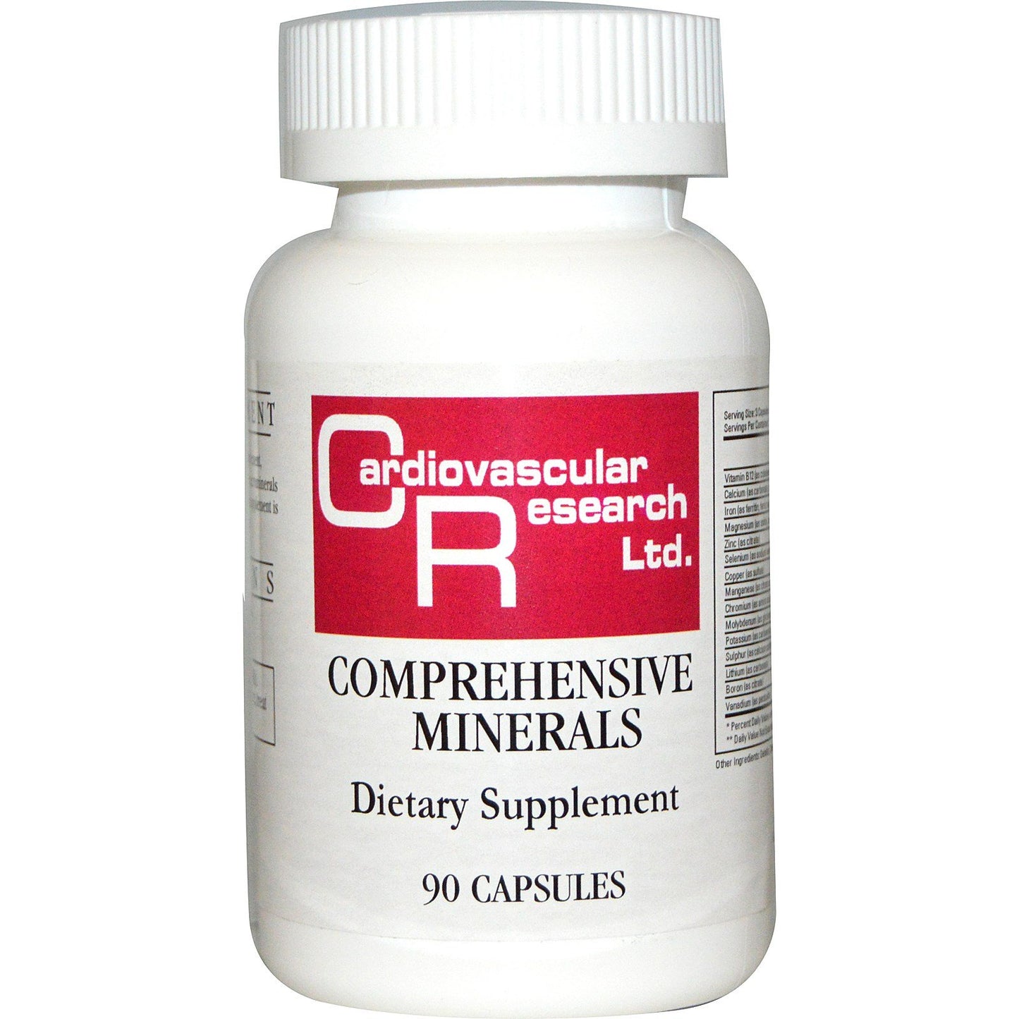 Ecological Formulas Comprehensive Minerals Capsules 90 Count