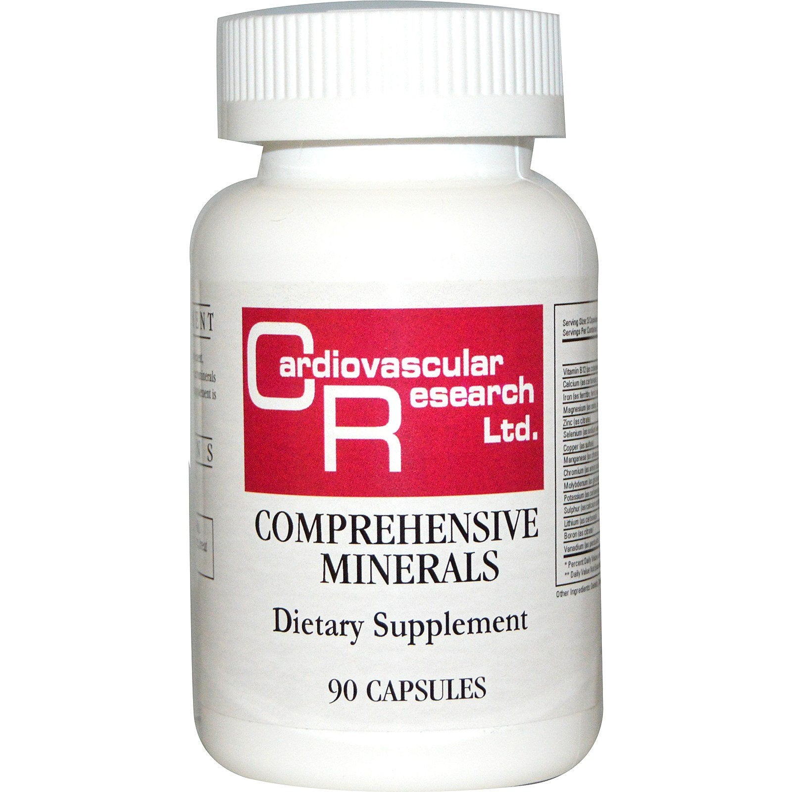 Ecological Formulas Comprehensive Minerals Capsules 90 Count