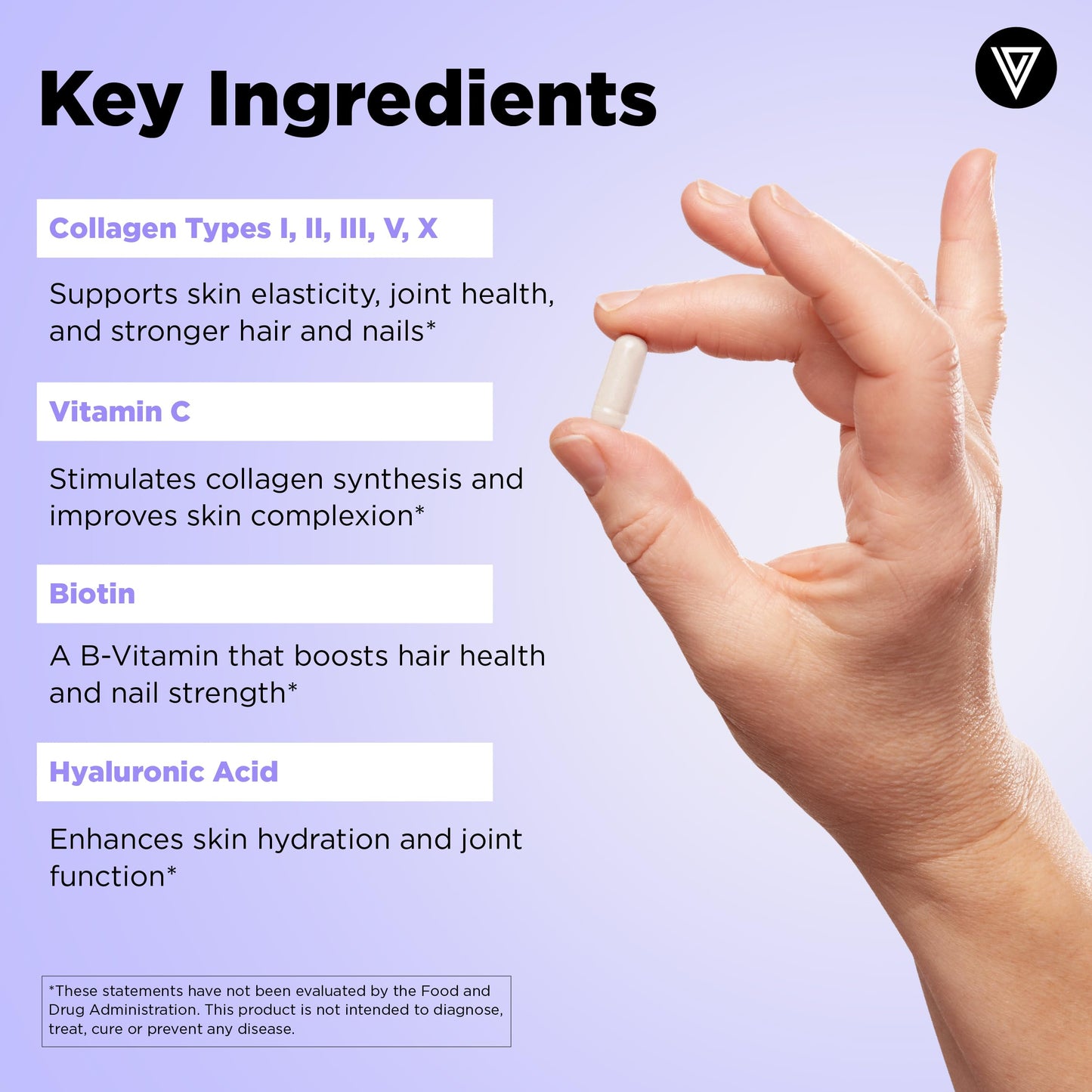 Vital Vitamins Multi Collagen Complex Plus Capsules, 150 Capsules