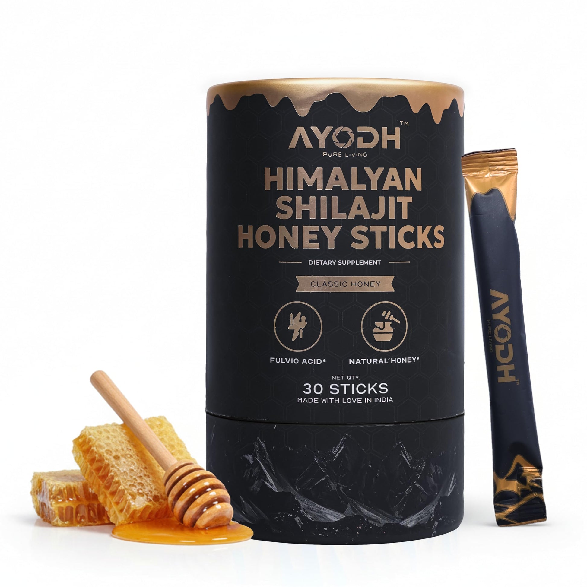 AYODH Himalayan Shilajit Softgels 4 Count