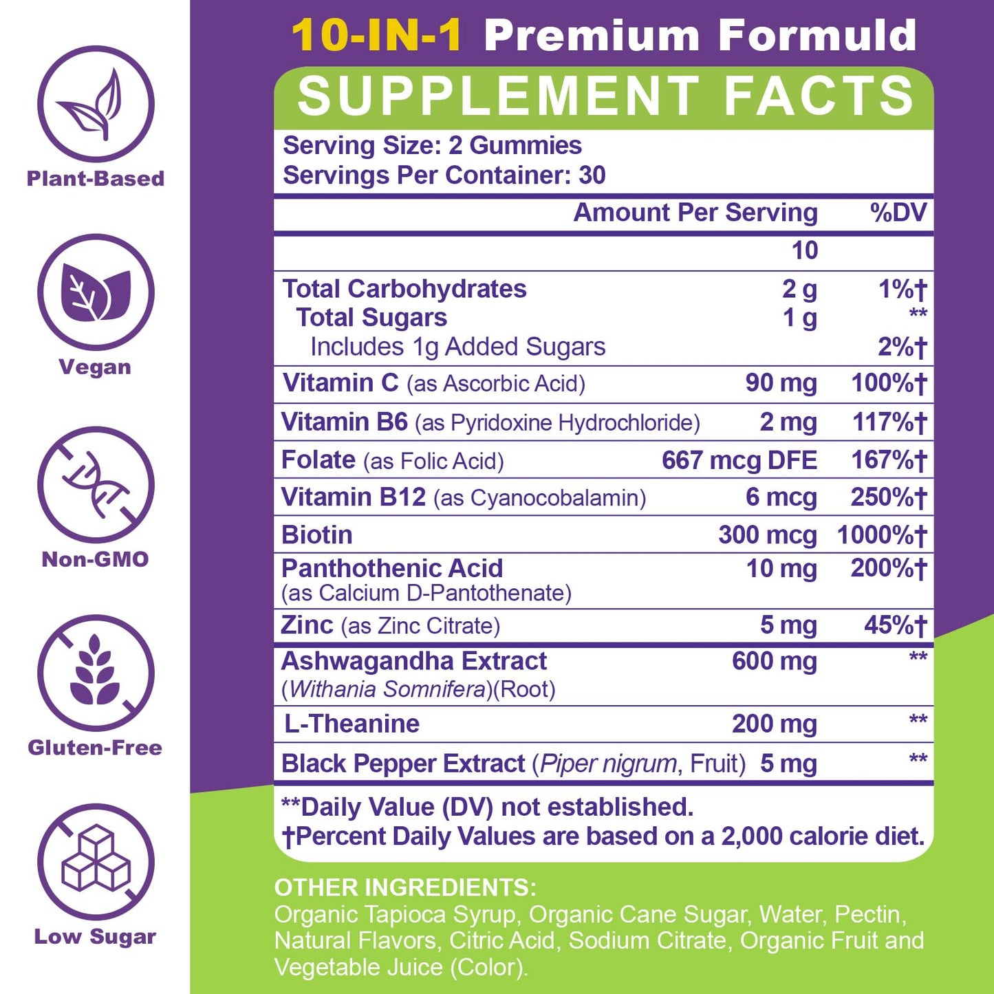 Mezqai Ashwagandha Gummies, 60 Gummies