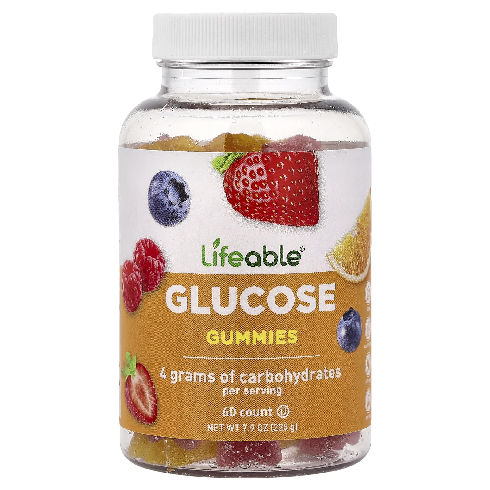 Lifeable Glucose Gummies 60 Gummies