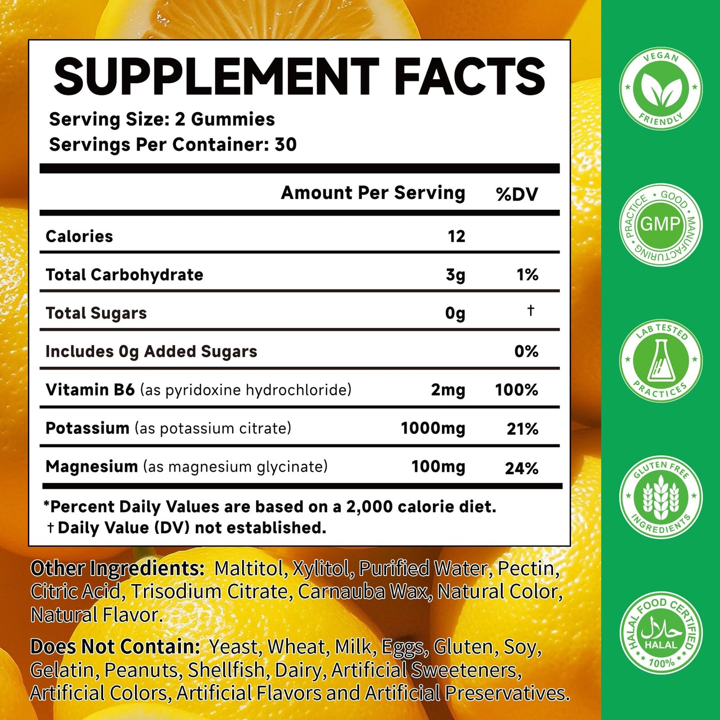 MOORGUMY Potassium Citrate 1000mg Gummies, 120 Count