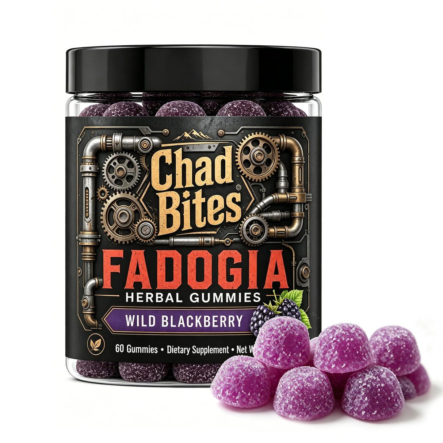 VAROA Chad Bites Gummies Fadogia Gummies for Men 1 Pack