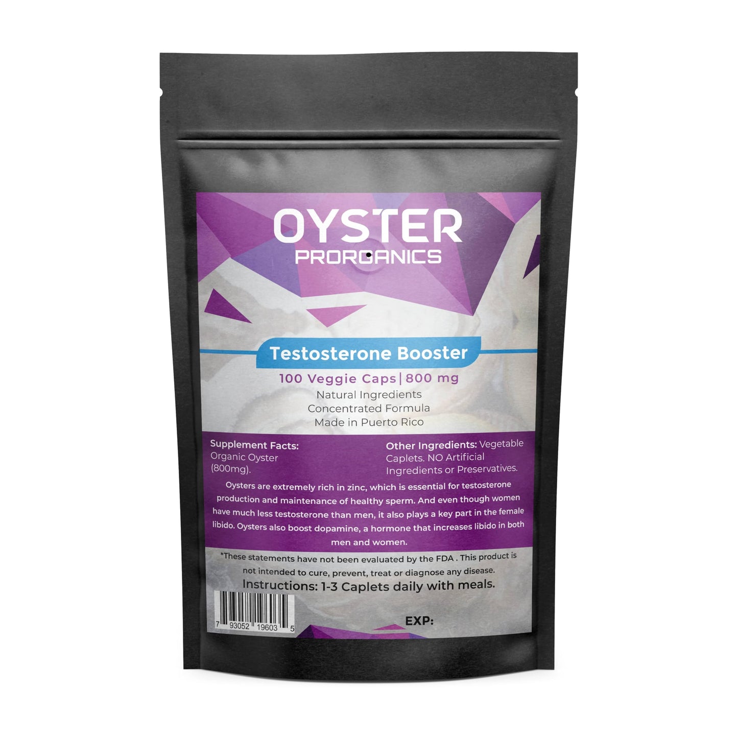 Generic Oyster Capsule 100 Count