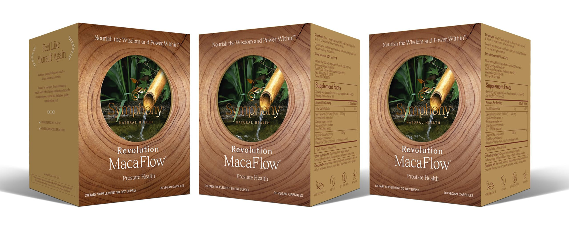Natural Health International Revolution MacaFlow 270 Capsules