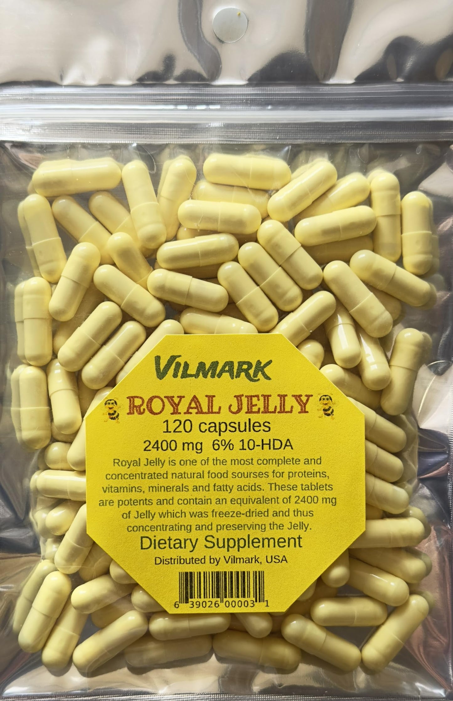 Vilmark Royal Jelly Capsules 120
