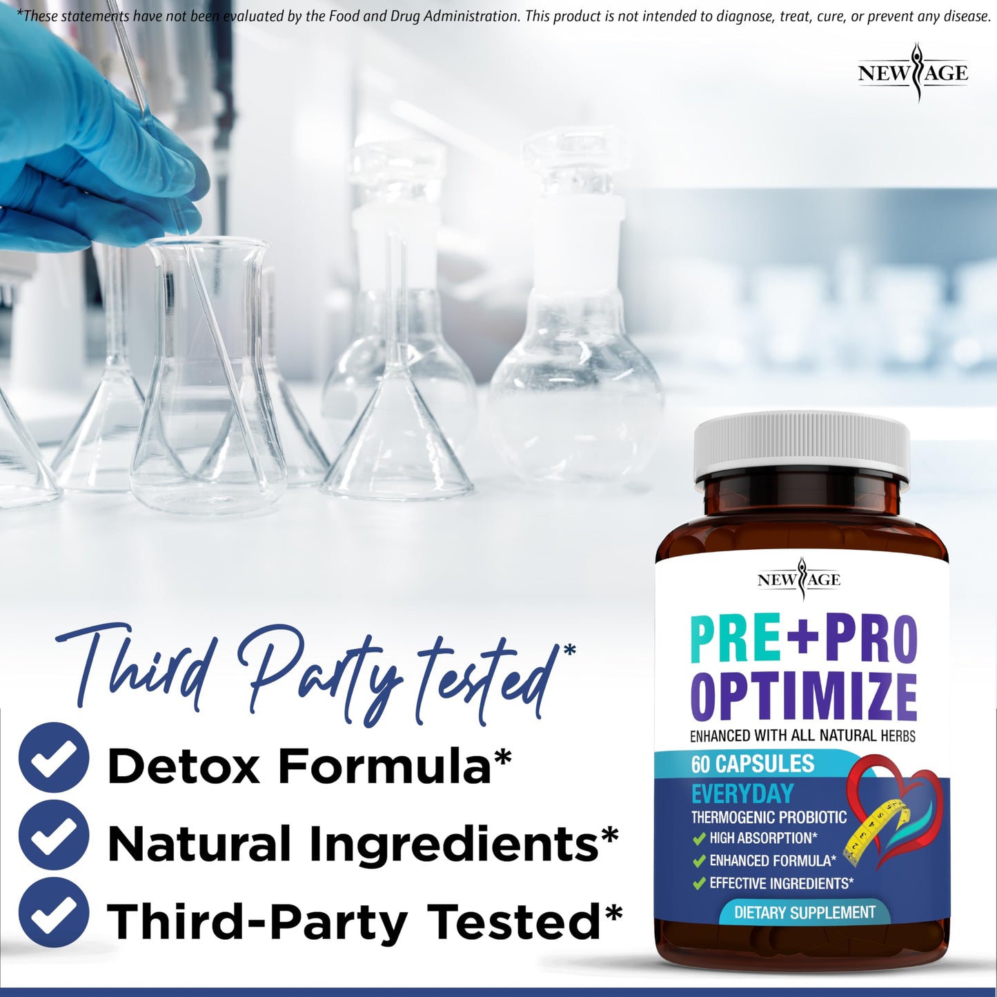 NEW AGE Pro Optimize Probiotics for Women Capsules 180