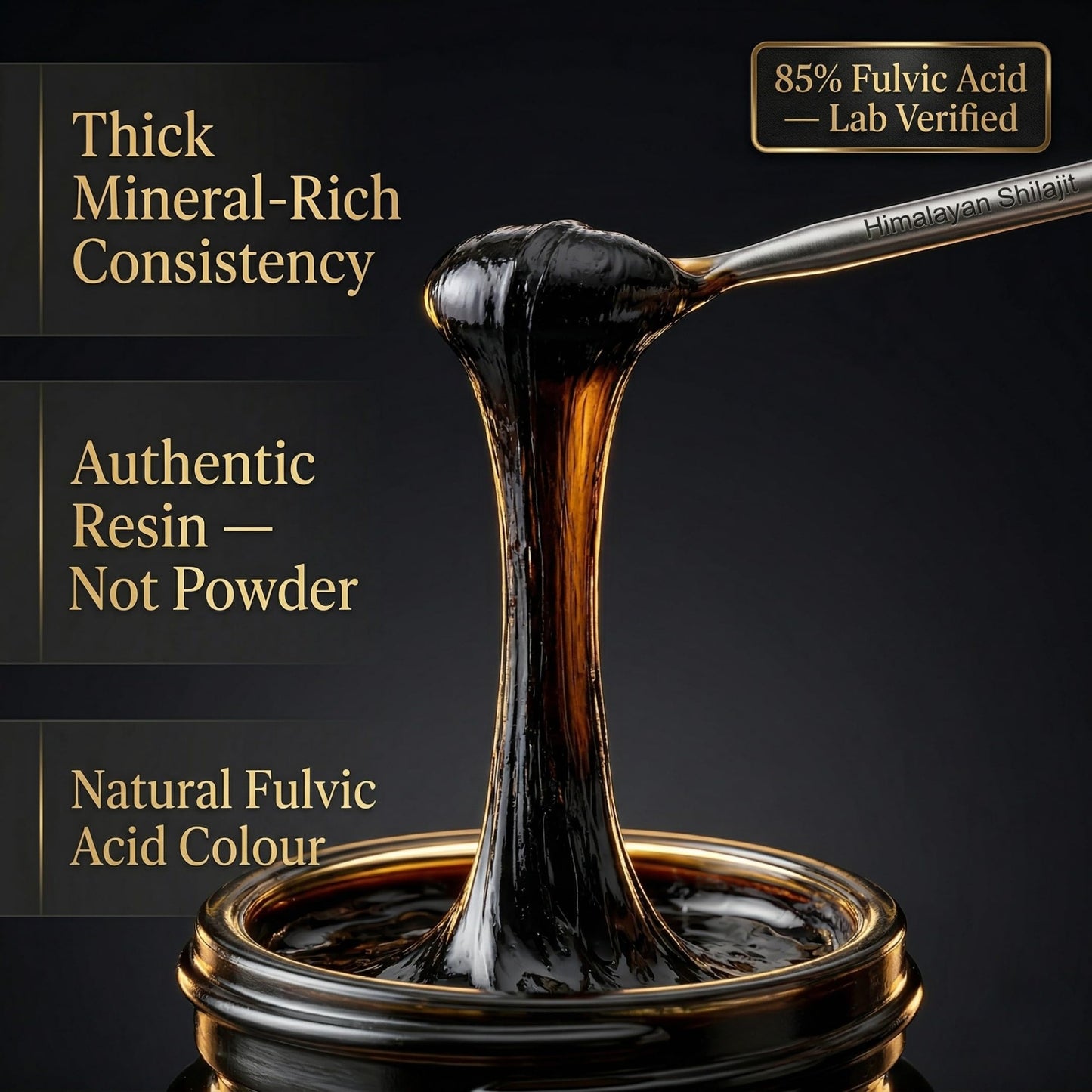 Himalayan Shilajit Gold Grade Himalayan Shilajit Resin Softgel 1.05 oz