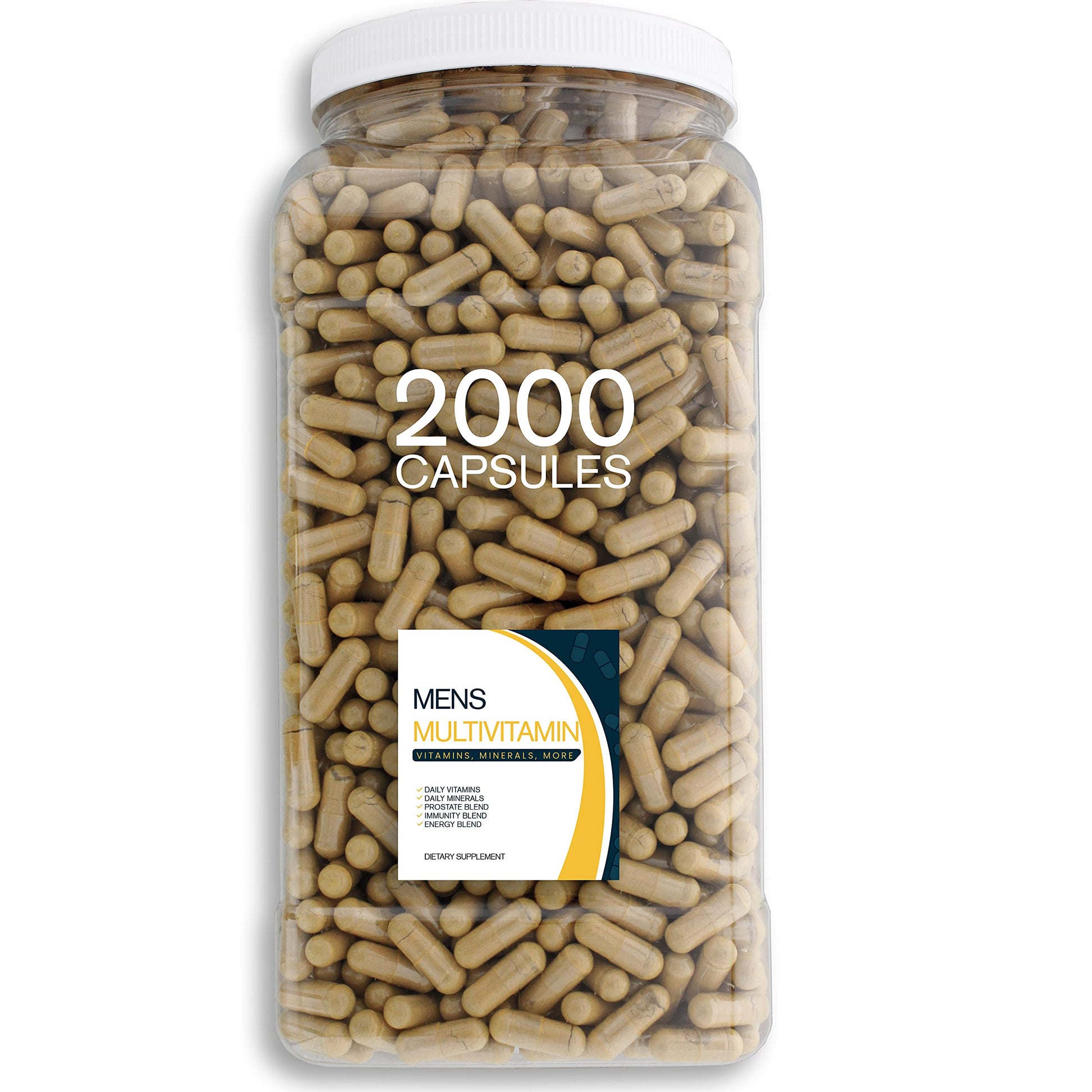 Bulk Buy Daily Multivitamin & Men's Health Blend Capsules 2000