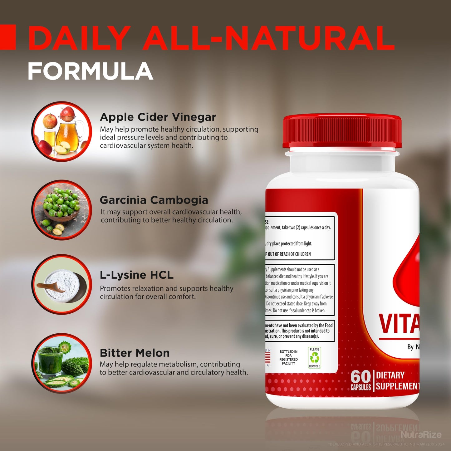 NutraRize VitaSeal 60 Capsules