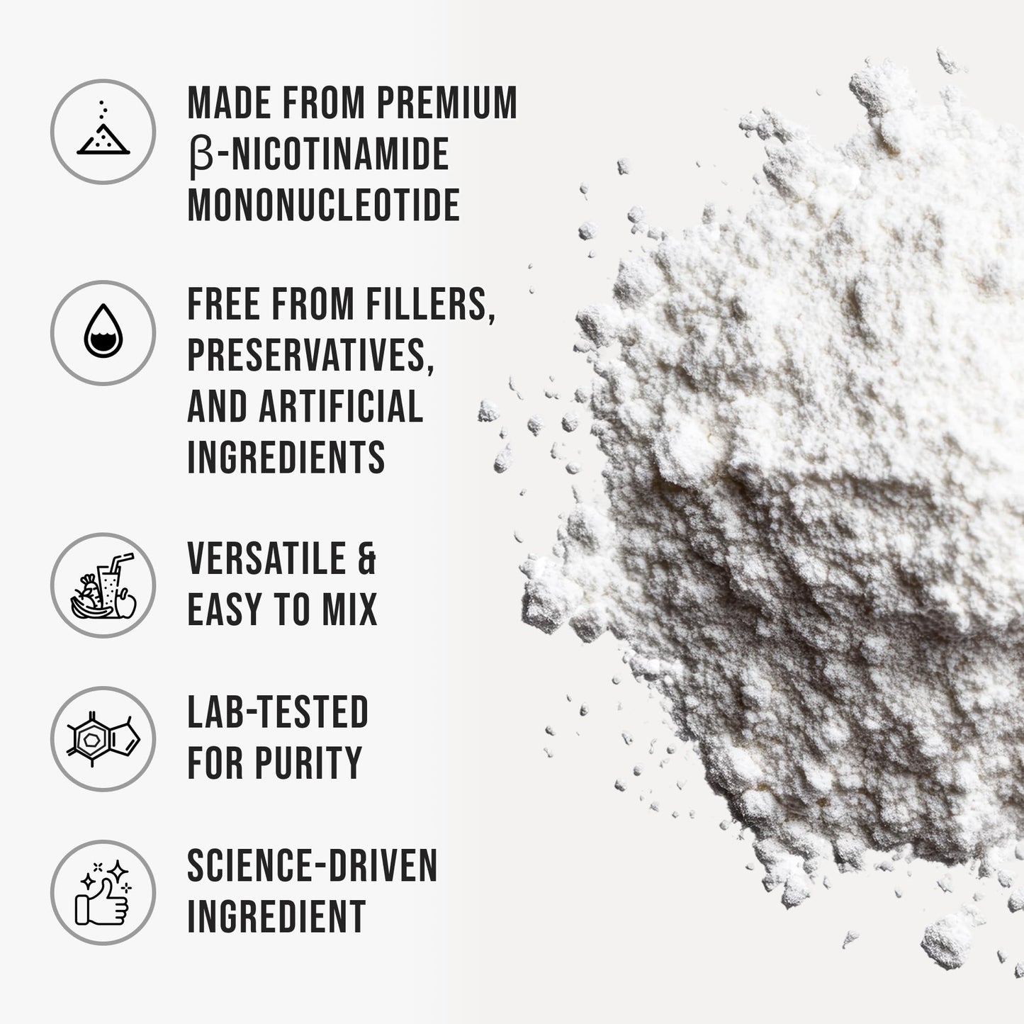 WHYZ Nicotinamide Mononucleotide Powder 3.2 oz