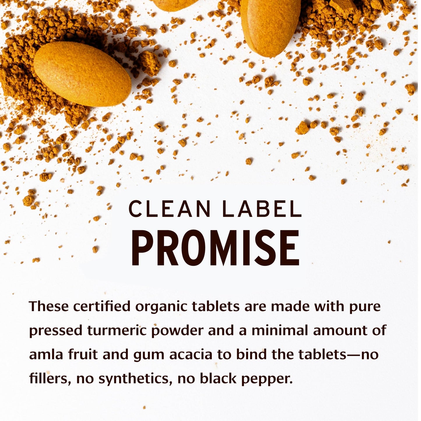 Banyan Botanicals Organic Turmeric Tablets – Whole-Root Systemic Support Supplement – Curcuma Longa for Joint Comfort & Luminous Skin – Full Spectrum Antioxidant, 90 Tablets