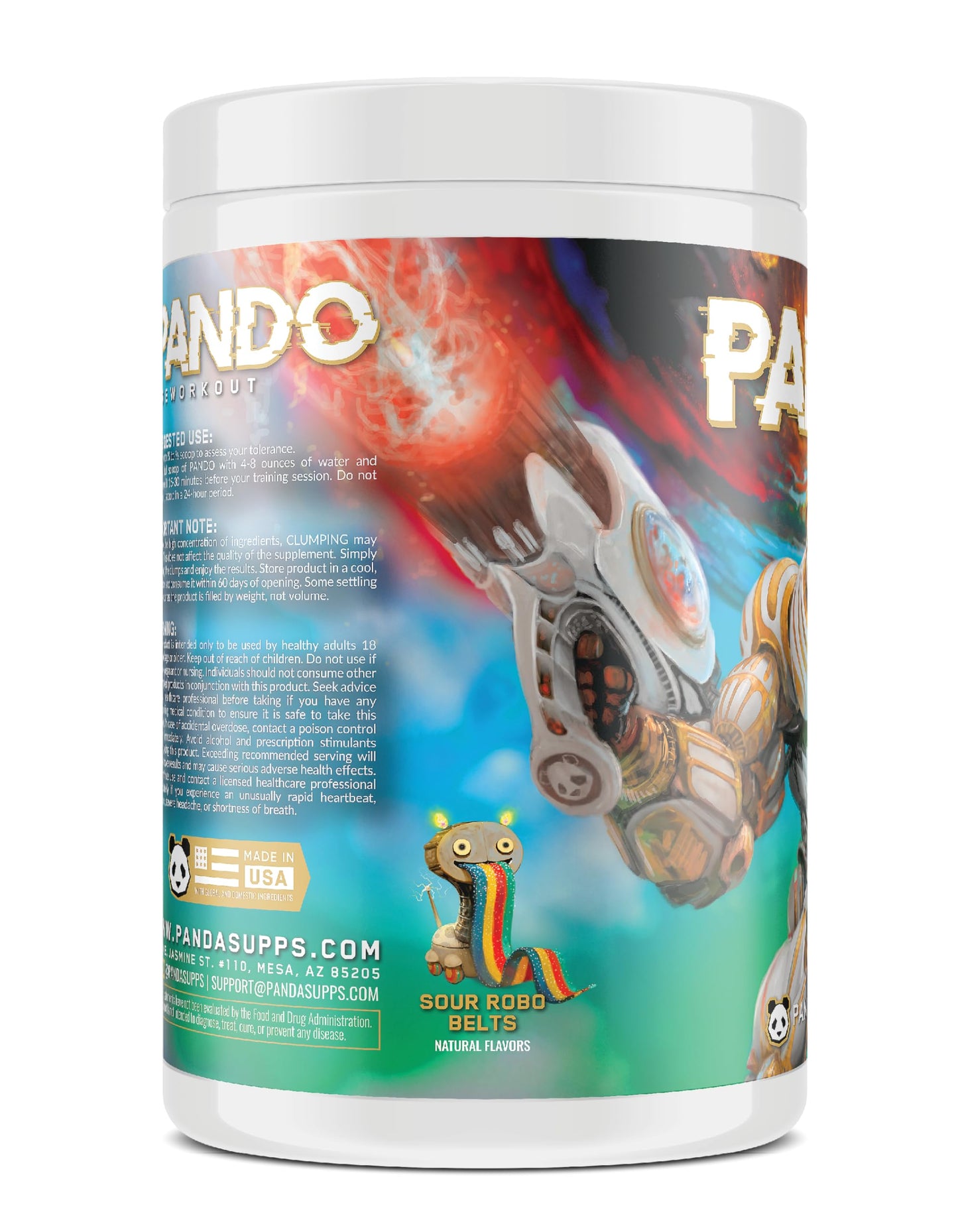 Underground Bio Labs Pando Pre-Workout Powder 15