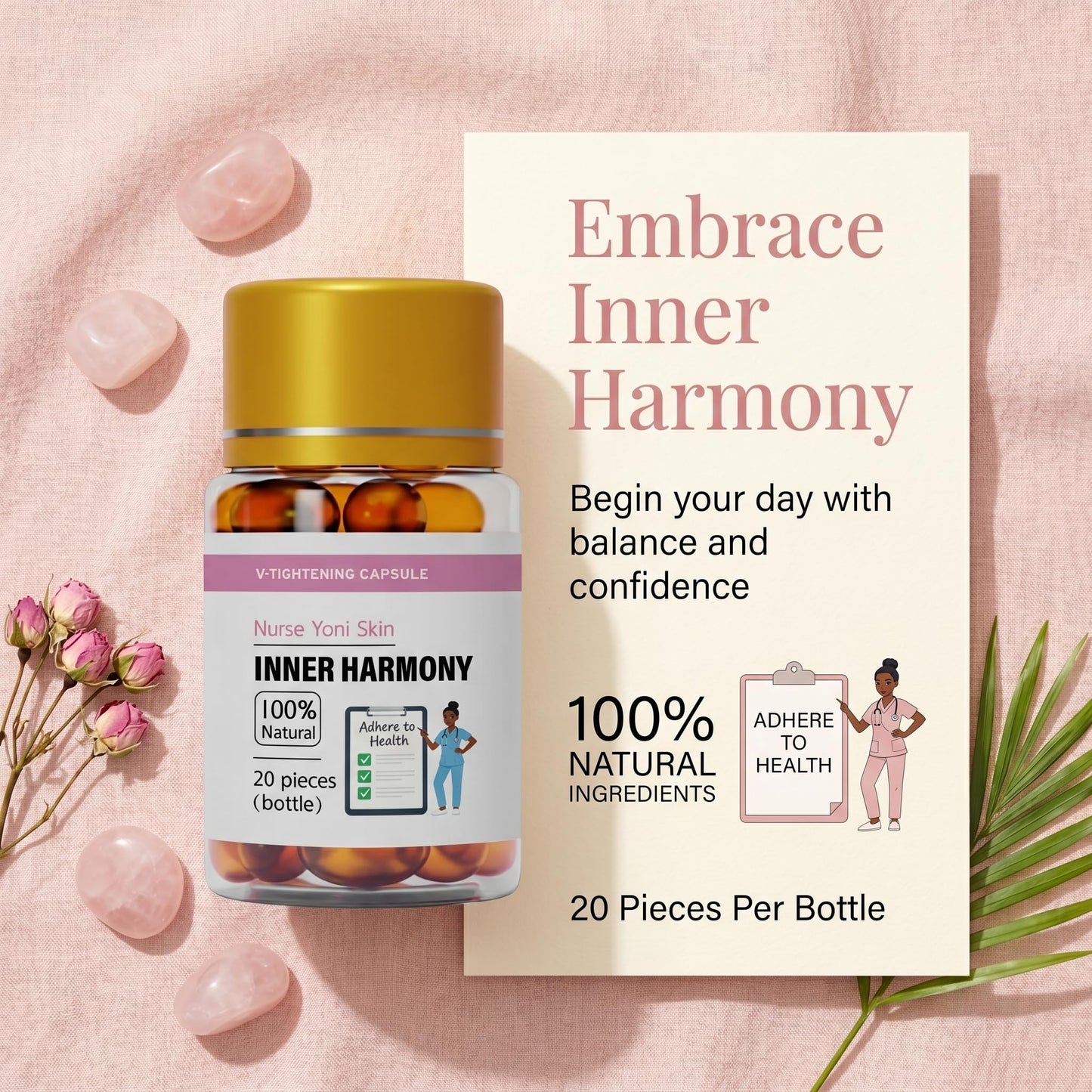 Nurse Yoni Skin Inner Harmony for Women Capsule, 1 Count