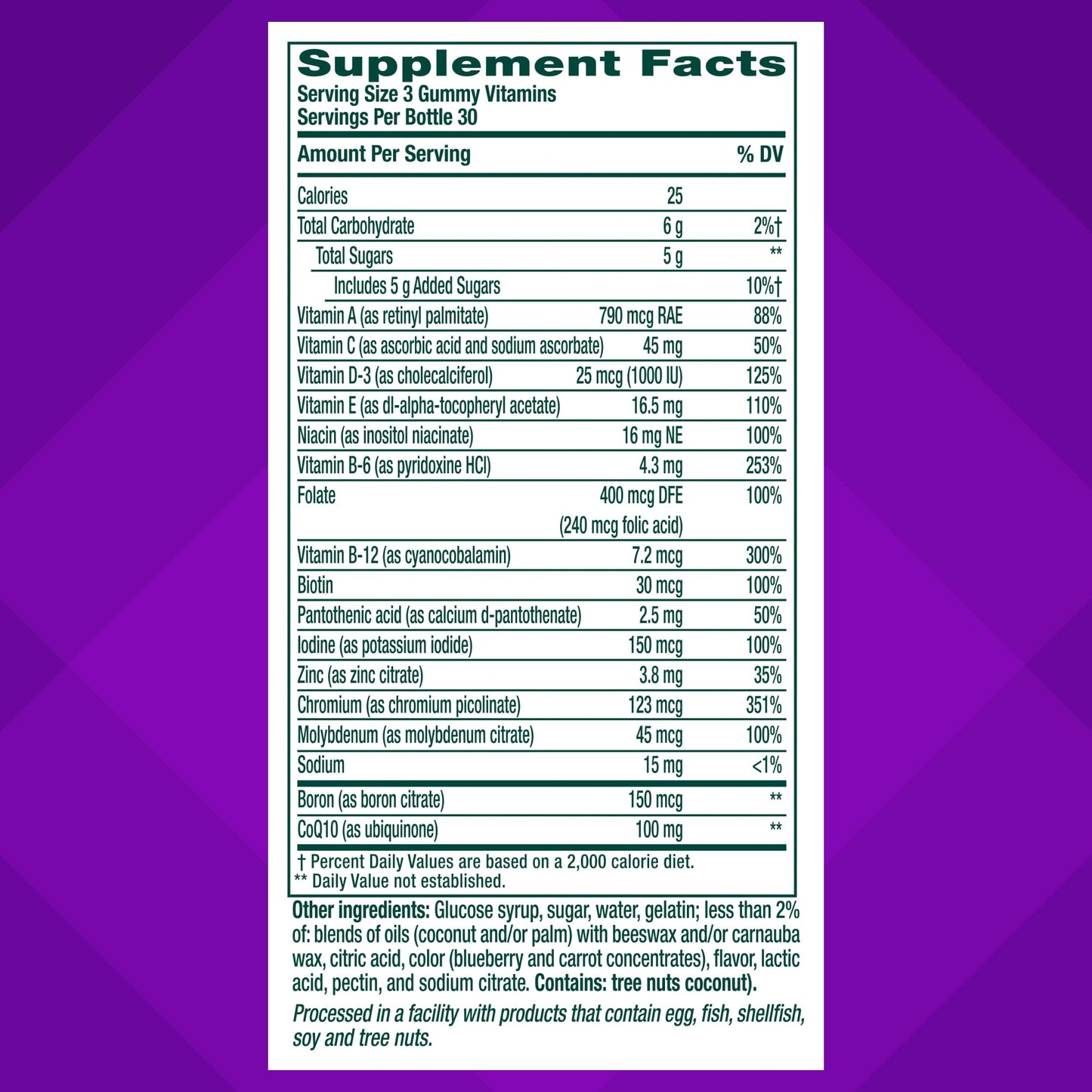 Vitafusion Power Plus Men's Multivitamin 90 Gummies